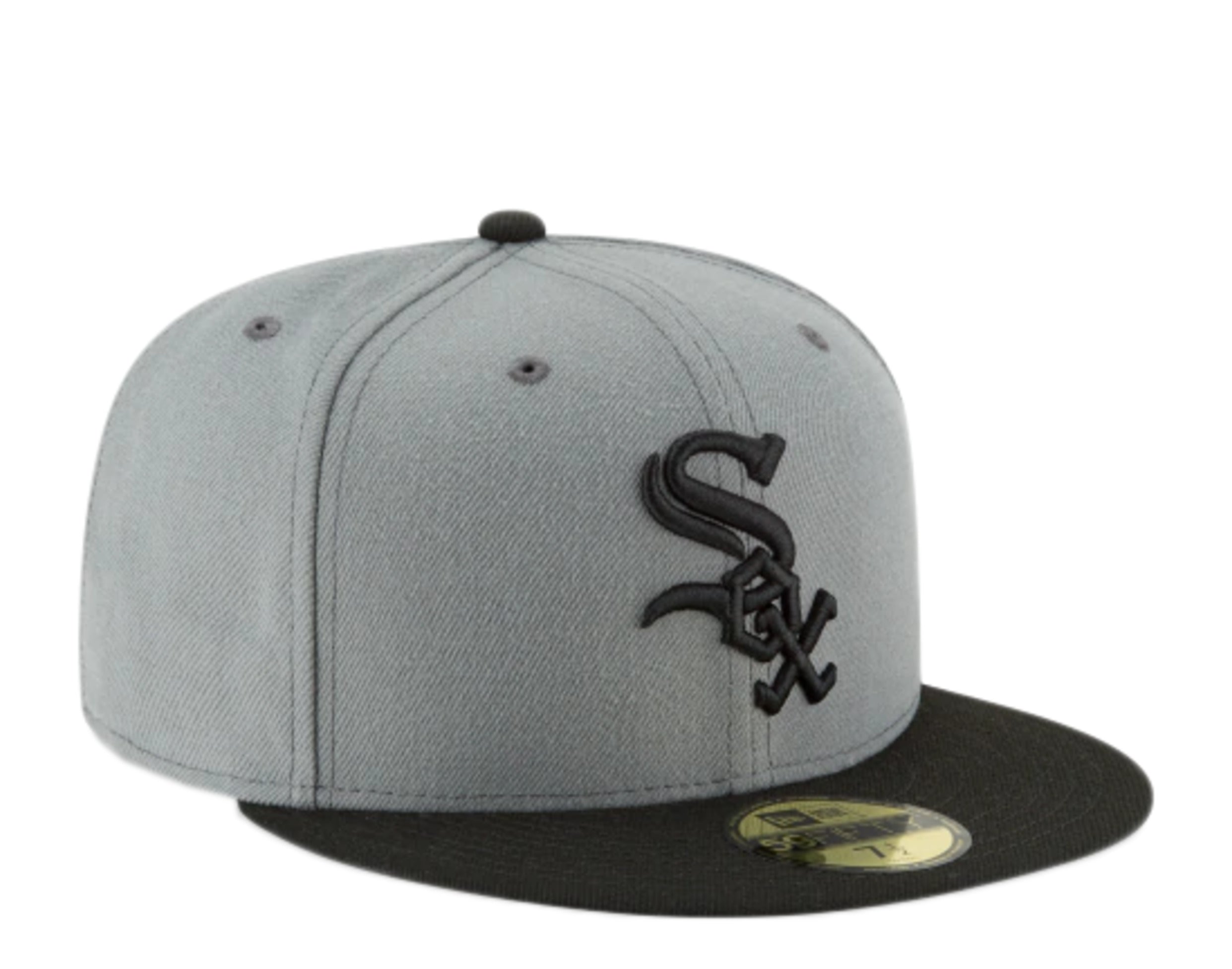 New Era White Sox Storm Gray 59FIFTY Fitted Cap