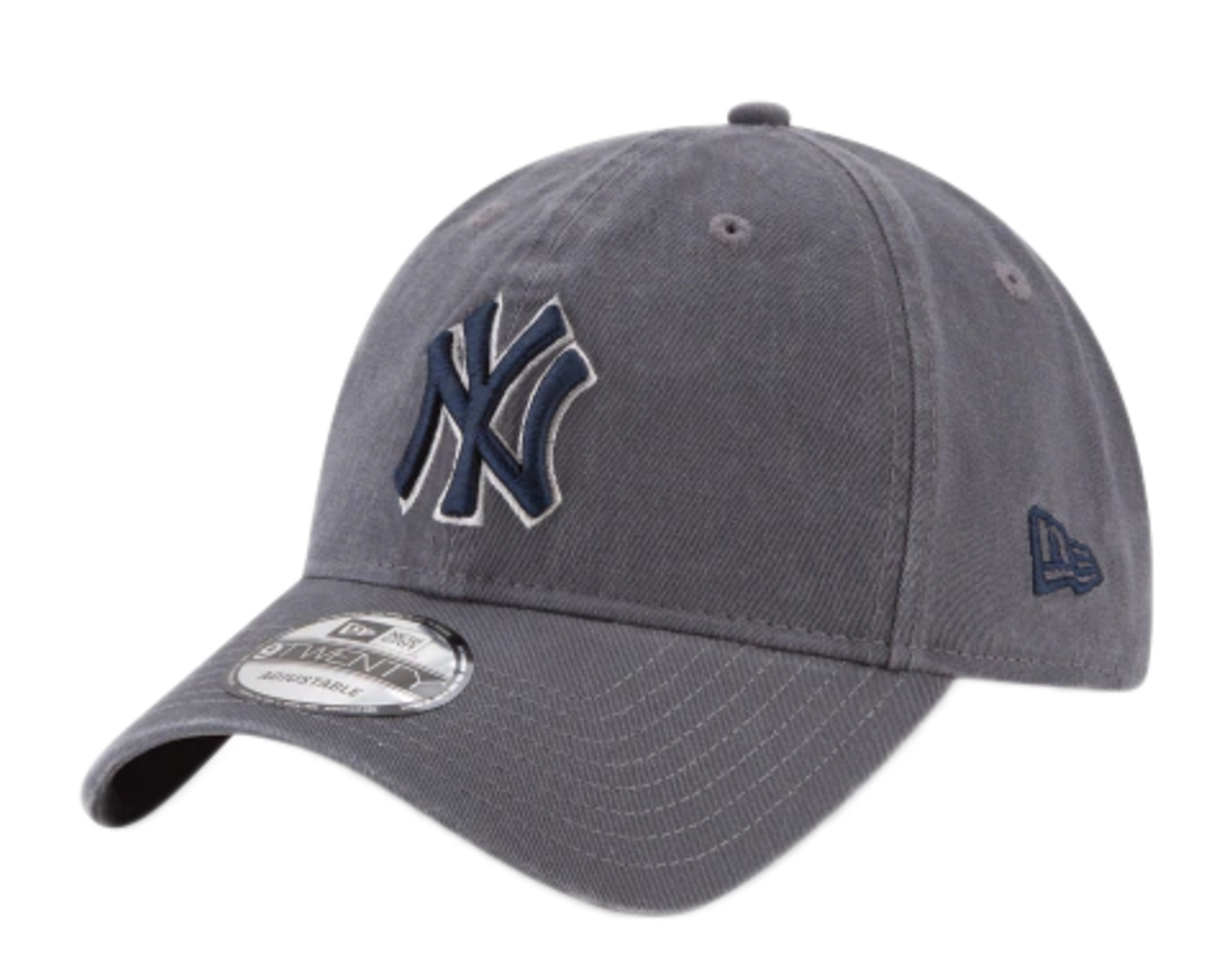 New Era 9Twenty New York Yankees Graphite Core Classic Adjustable Dad Hat