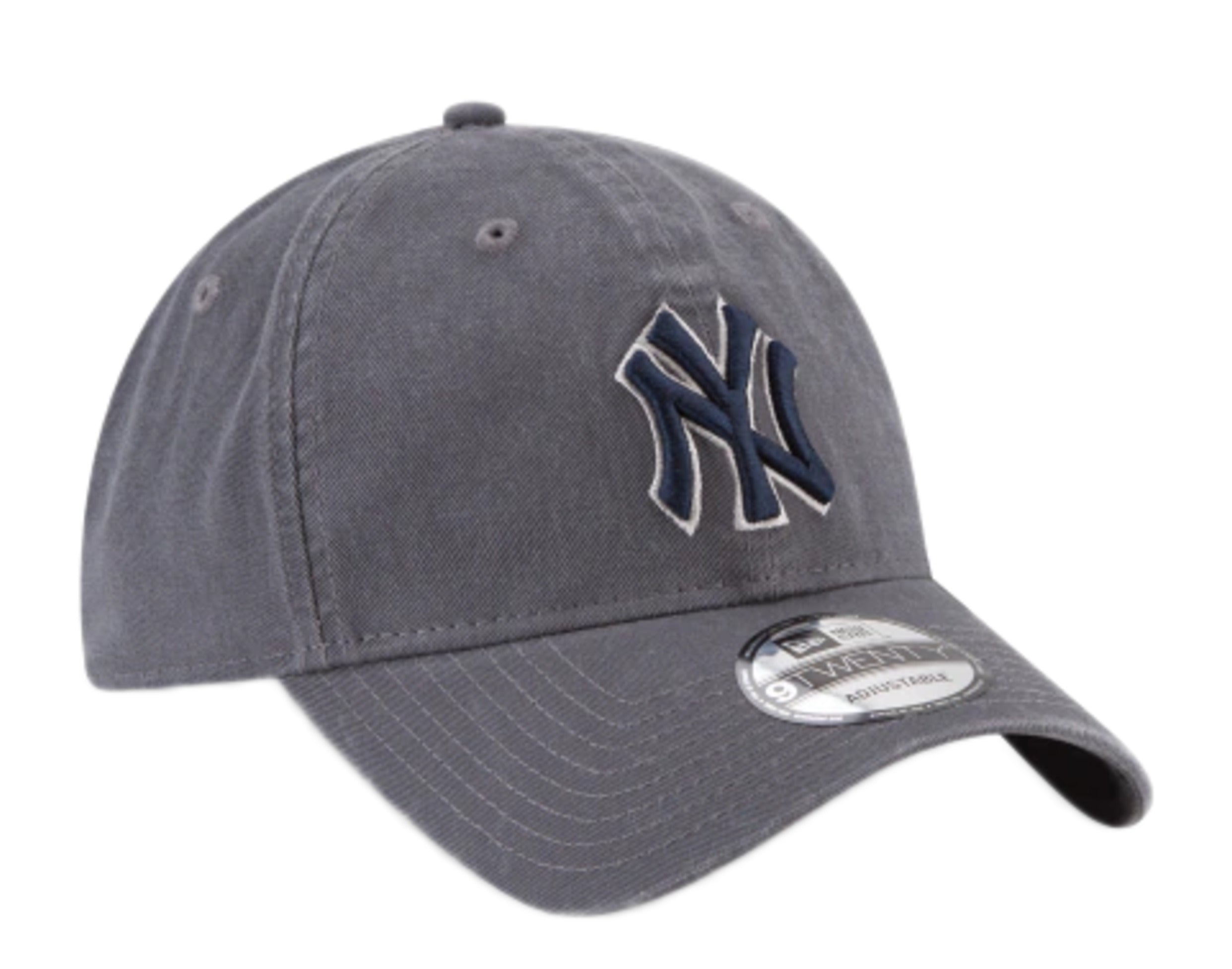 New Era 9Twenty New York Yankees Graphite Core Classic Adjustable Dad Hat