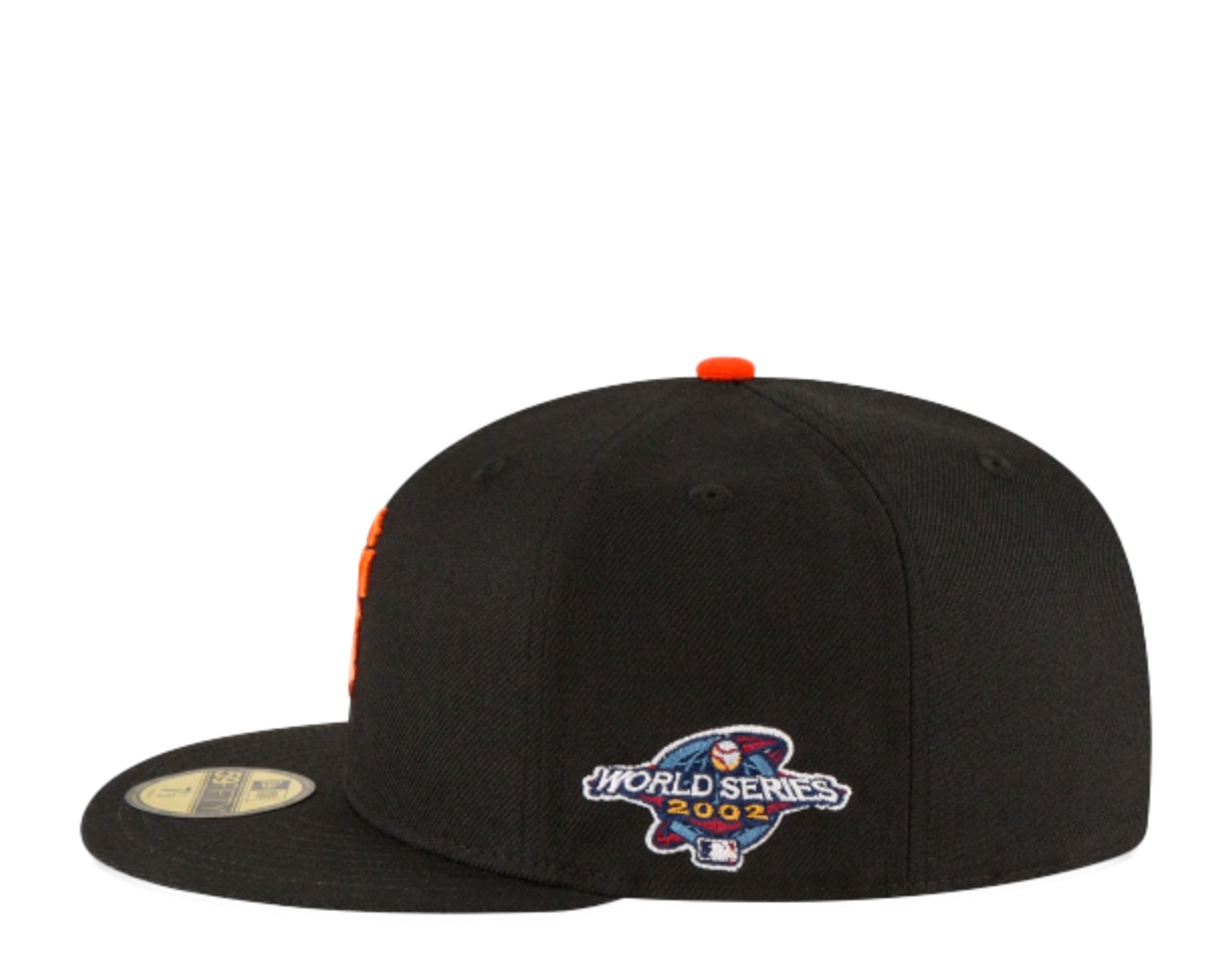 New Era 59Fifty MLB San Francisco Giants 2002 World Series Fitted Hat