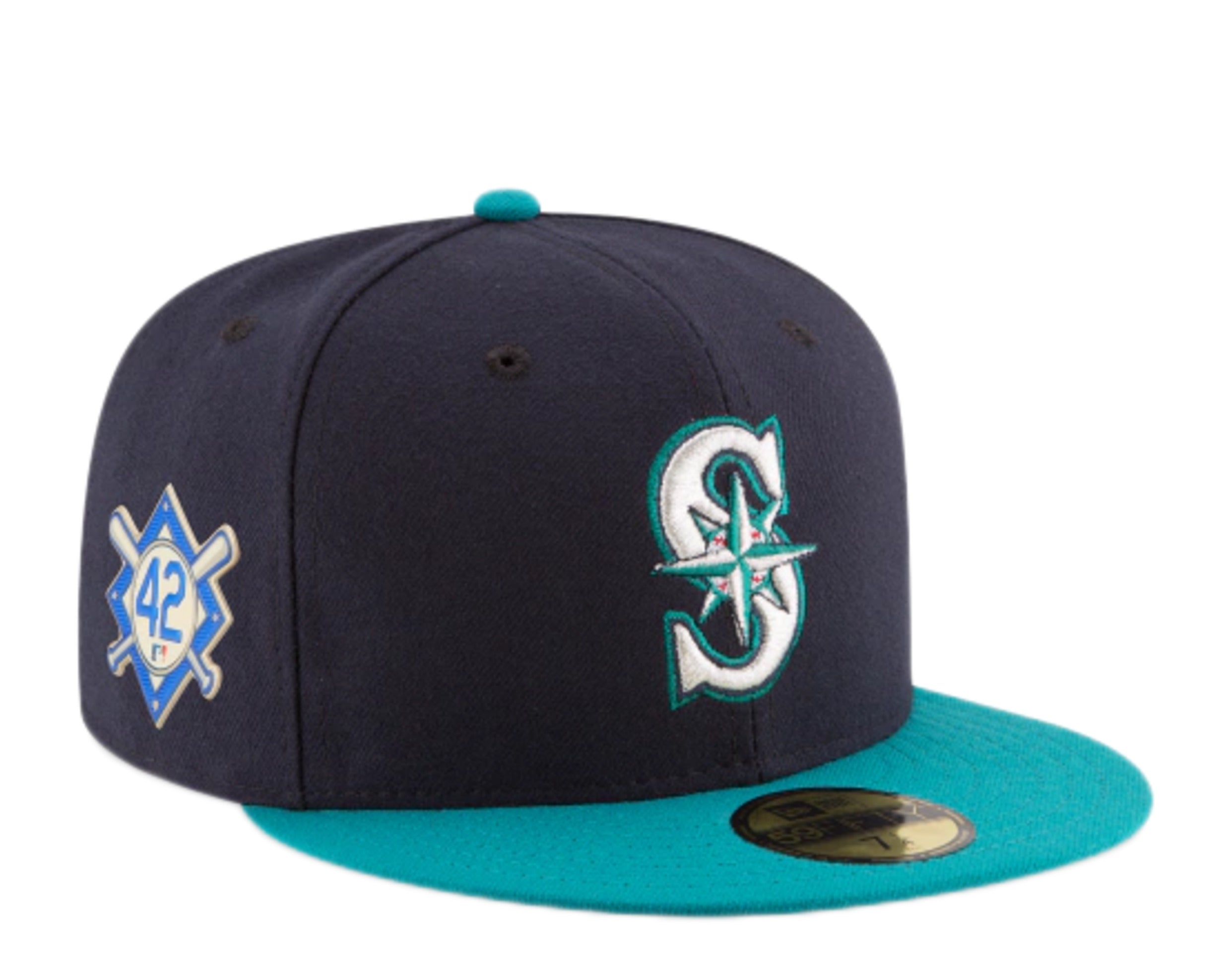 New Era 59Fifty MLB Seattle Mariners Jackie Robinson ALT Authentic Collection Fitted Hat