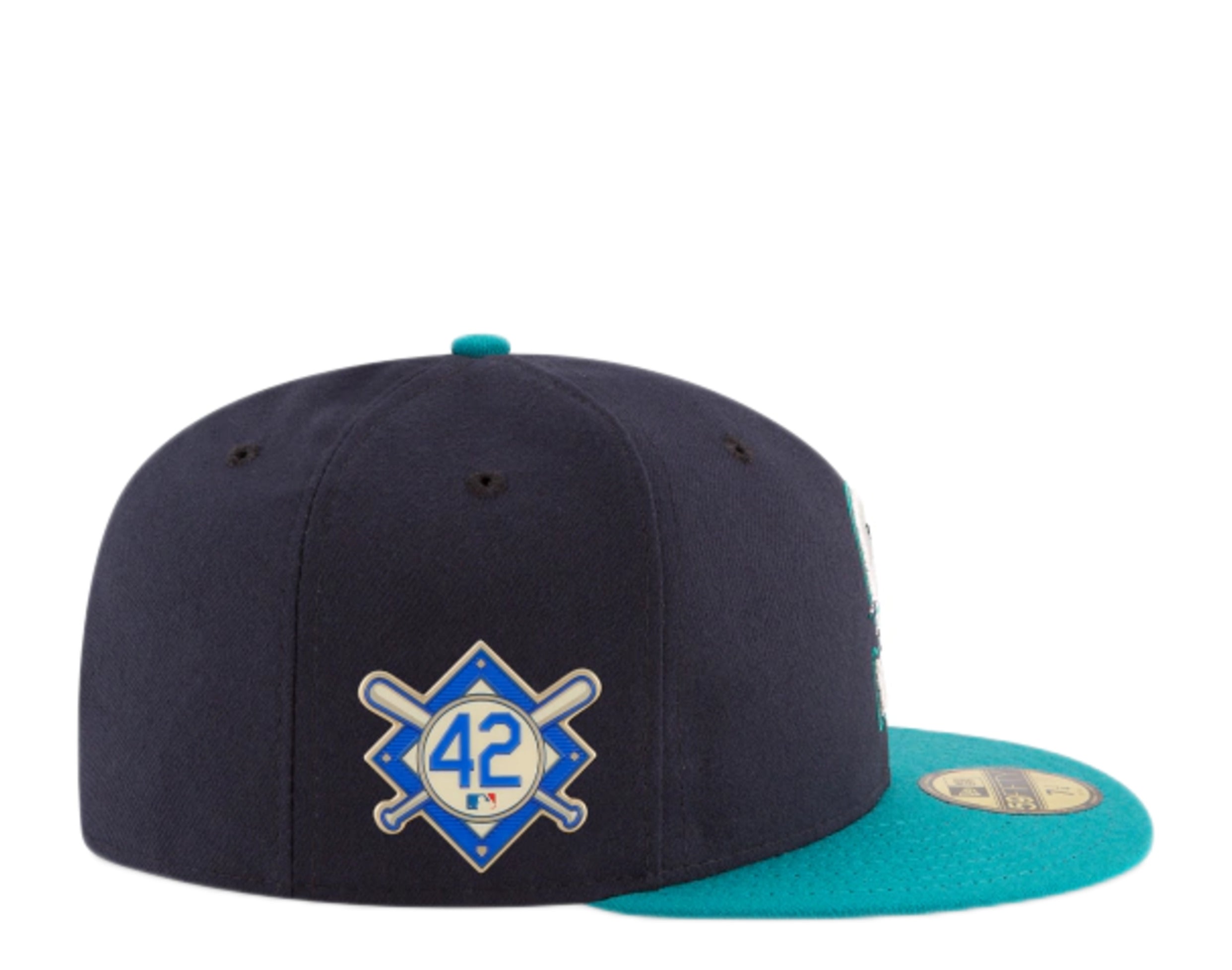 New Era 59Fifty MLB Seattle Mariners Jackie Robinson ALT Authentic Collection Fitted Hat