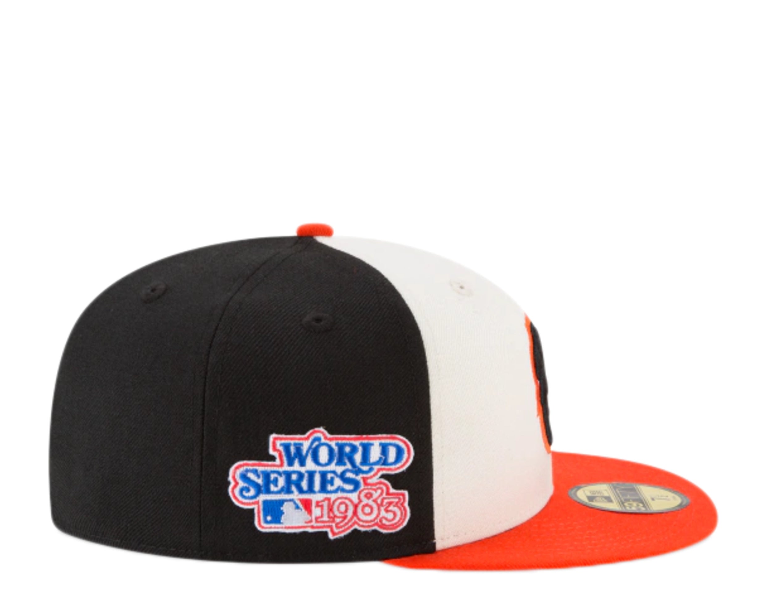 New Era 59Fifty MLB Baltimore Orioles 1983 Cooperstown World Series Side Patch Fitted Hat