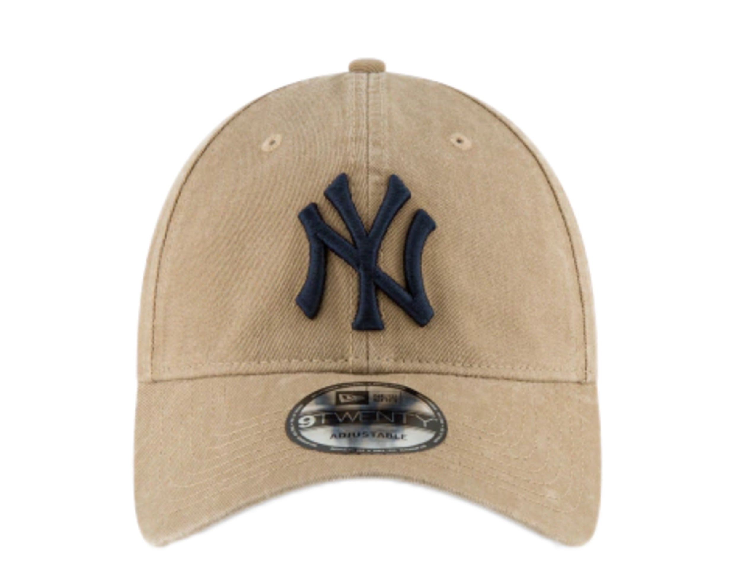 New Era 9Twenty New York Yankees Khaki Core Classic Adjustable Dad Hat