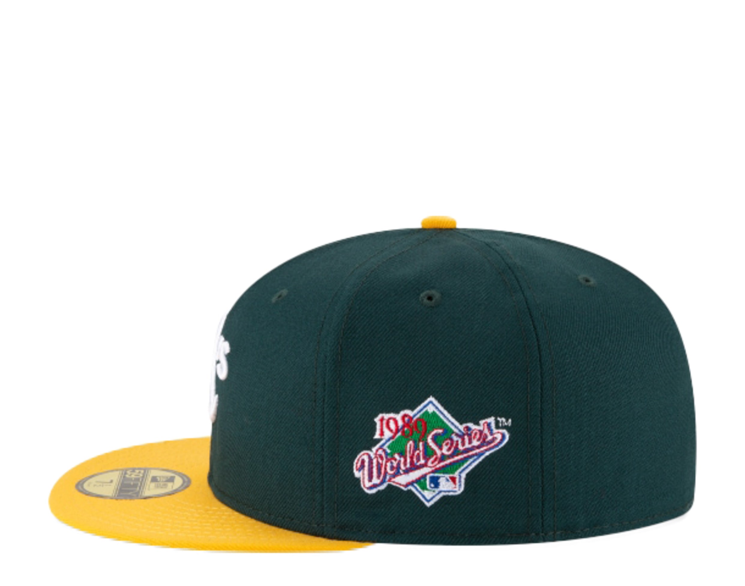 New Era 59Fifty MLB Oakland Athletics 1989 World Series Fitted Hat