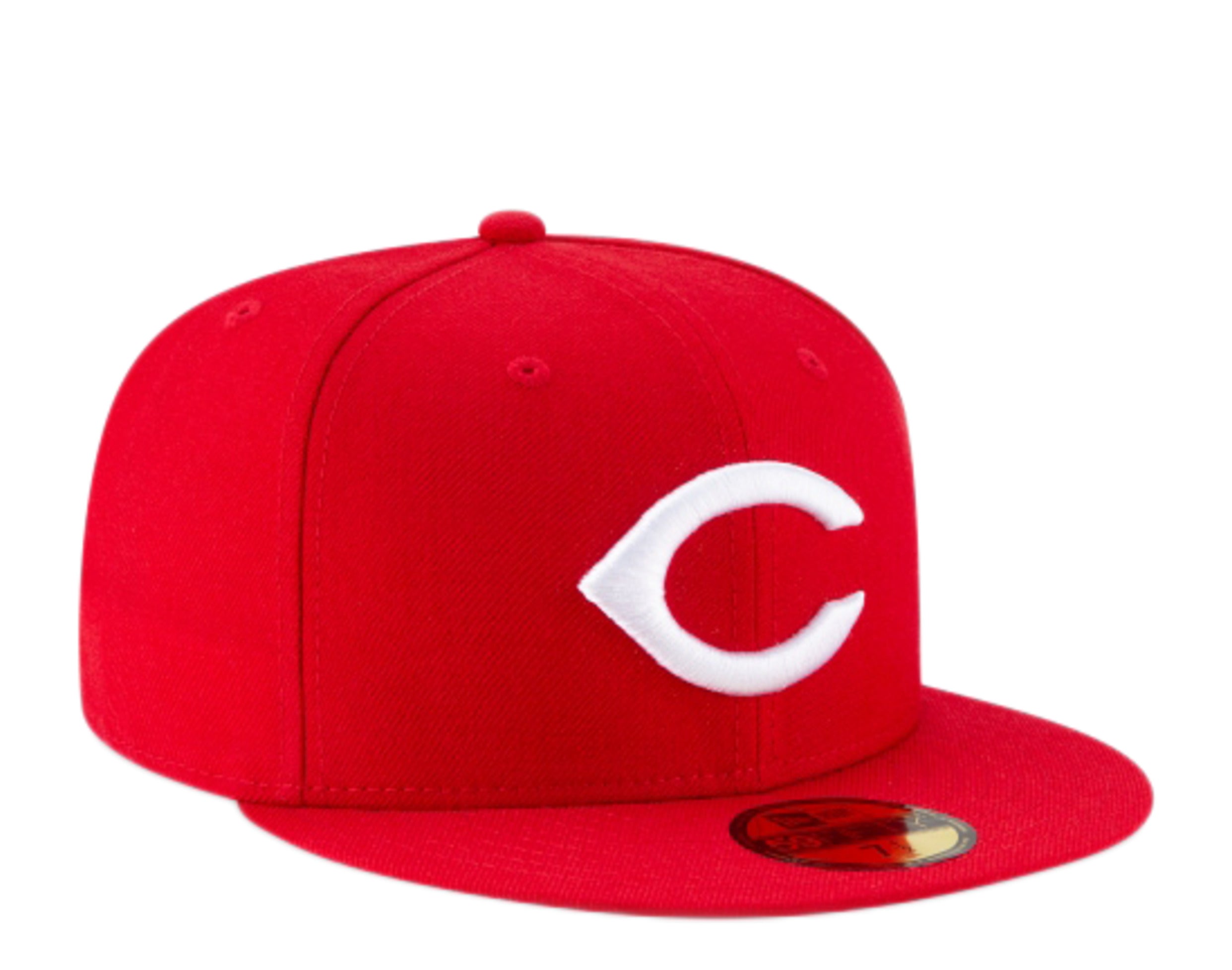 Shop New Era 59Fifty Cincinnati Reds 1990 World Series Wool Hat 11941904  red