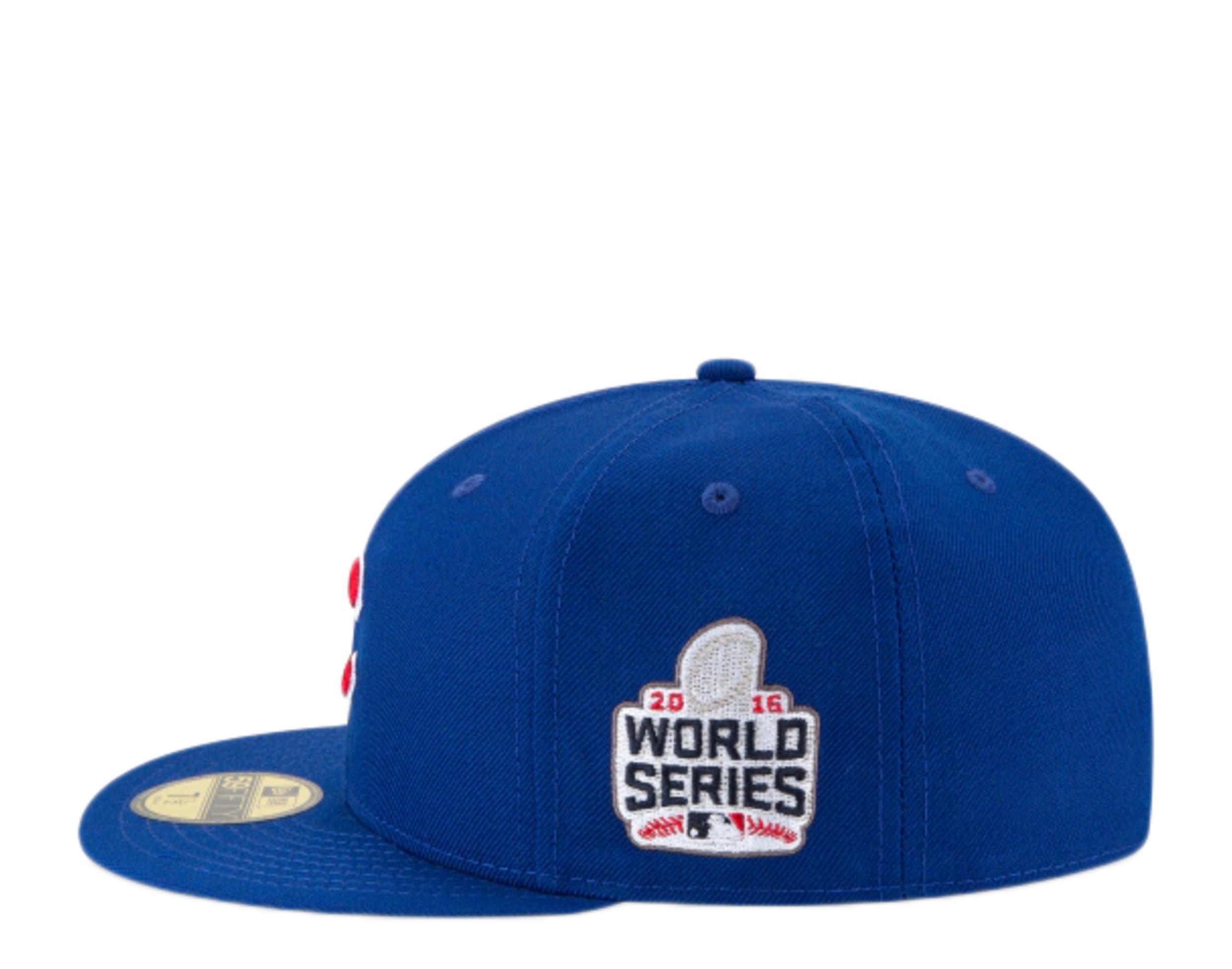 New Era 59Fifty MLB Chicago Cubs 2016 World Series Fitted Hat