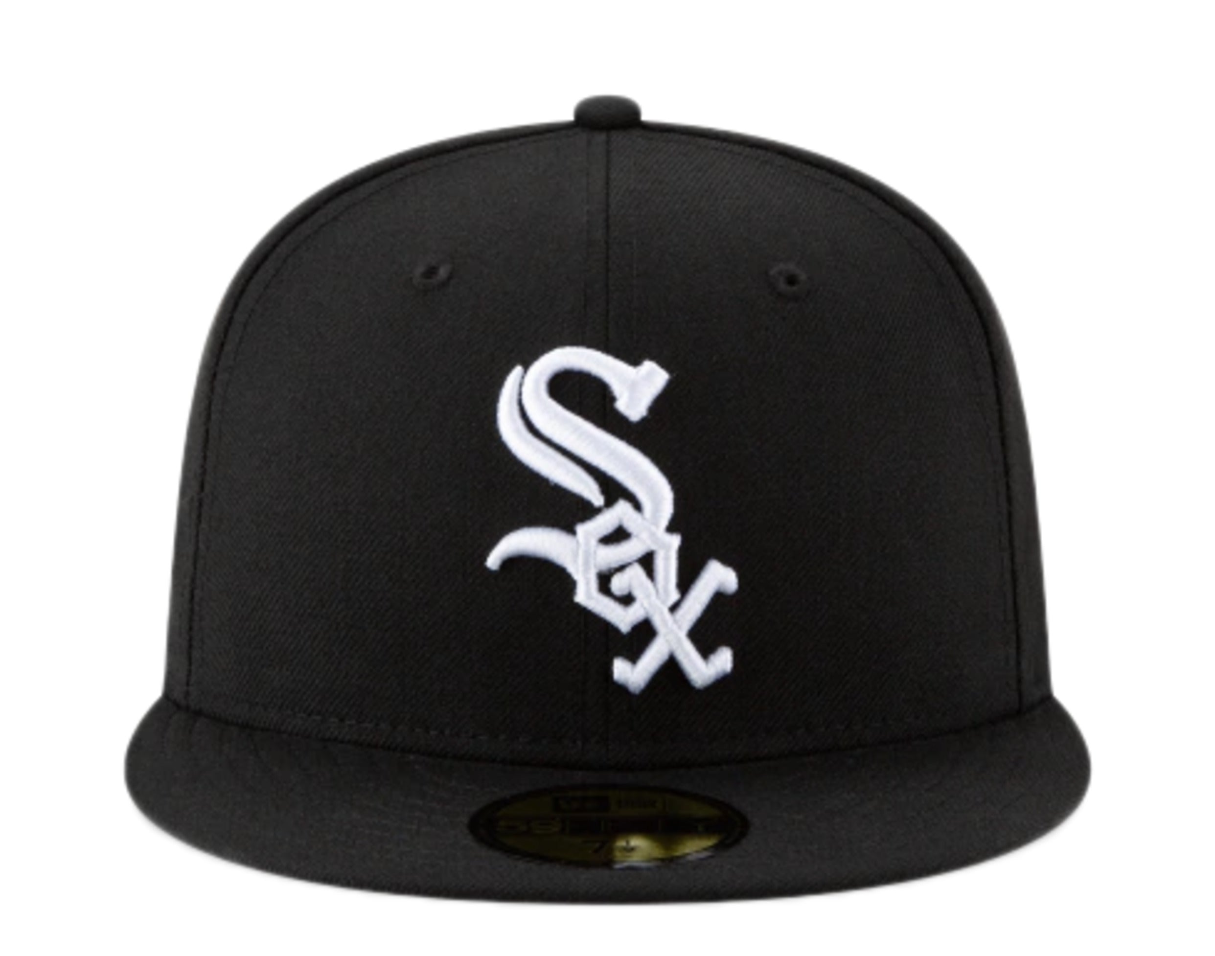 Shop New Era 59Fifty Chicago White Sox Fitted Hat 11941909 black