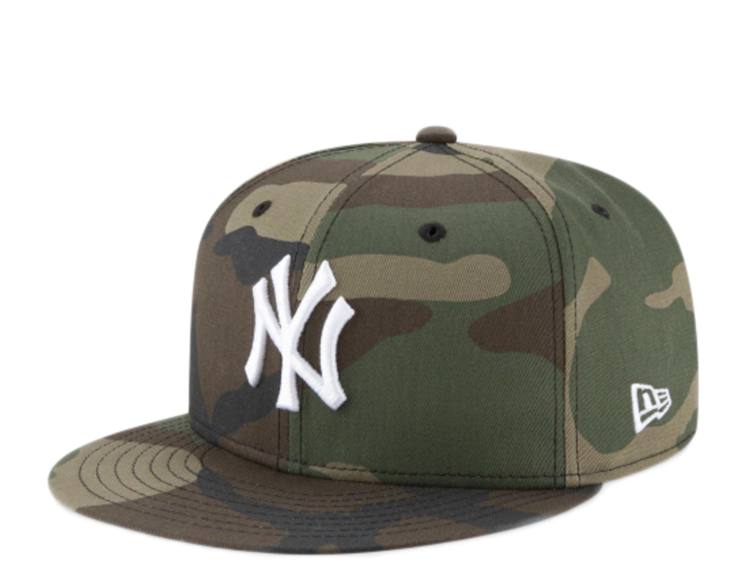 New Era 59Fifty MLB New York Yankees Camo Basic Fitted Hat