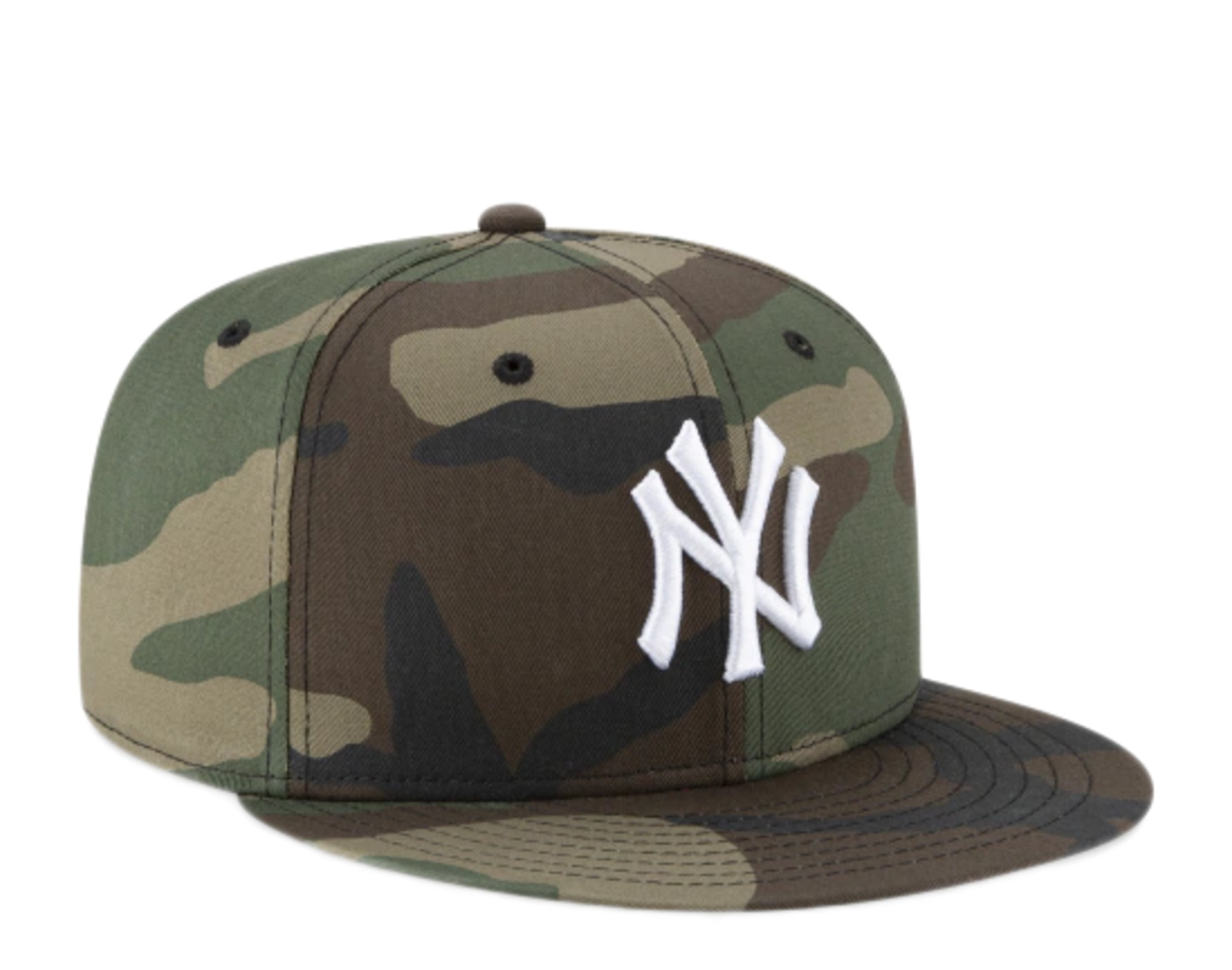 New Era 59Fifty MLB New York Yankees Camo Basic Fitted Hat