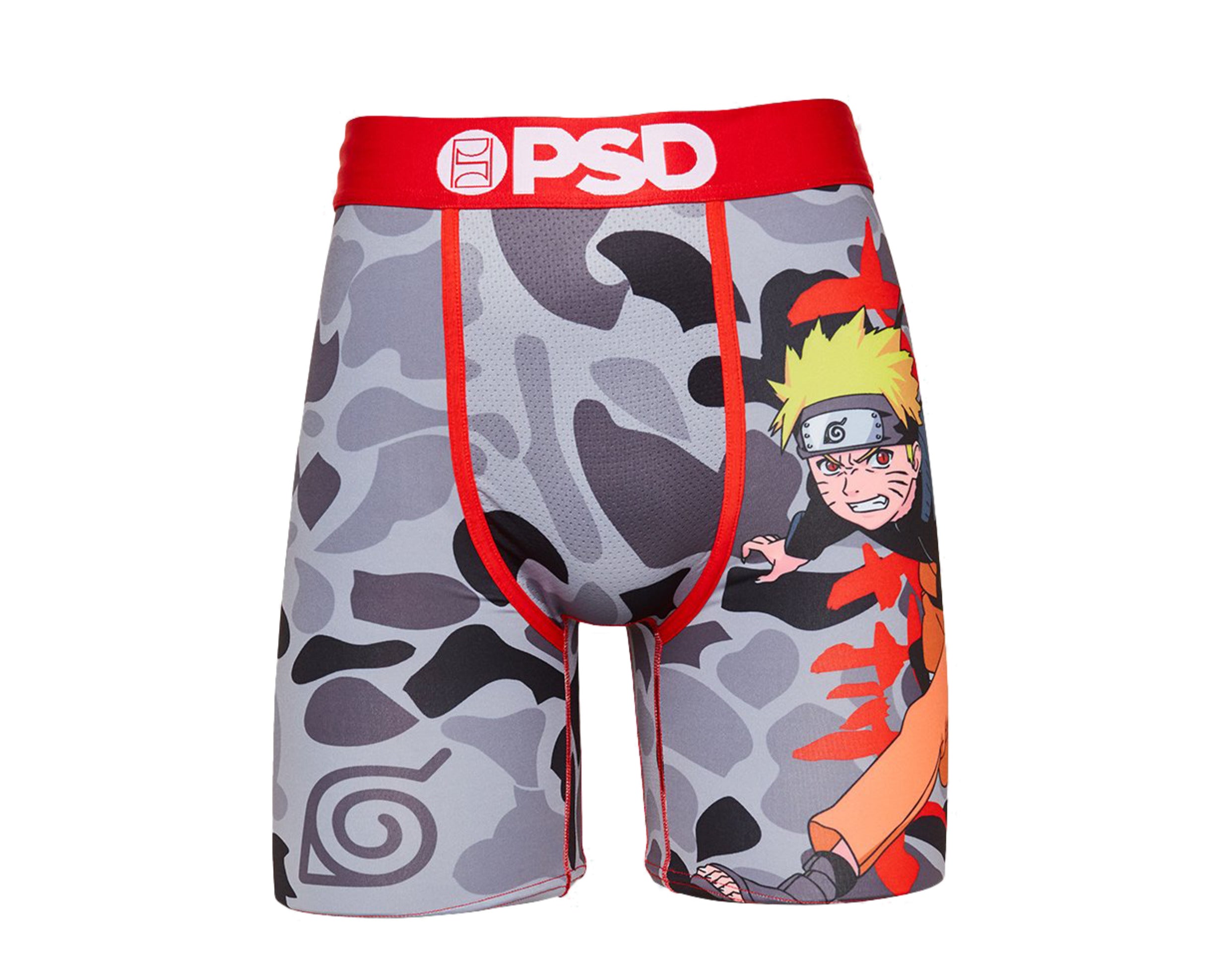 PSD Naruto Uzumaki - Camo Boxer Briefs Men's Underwear