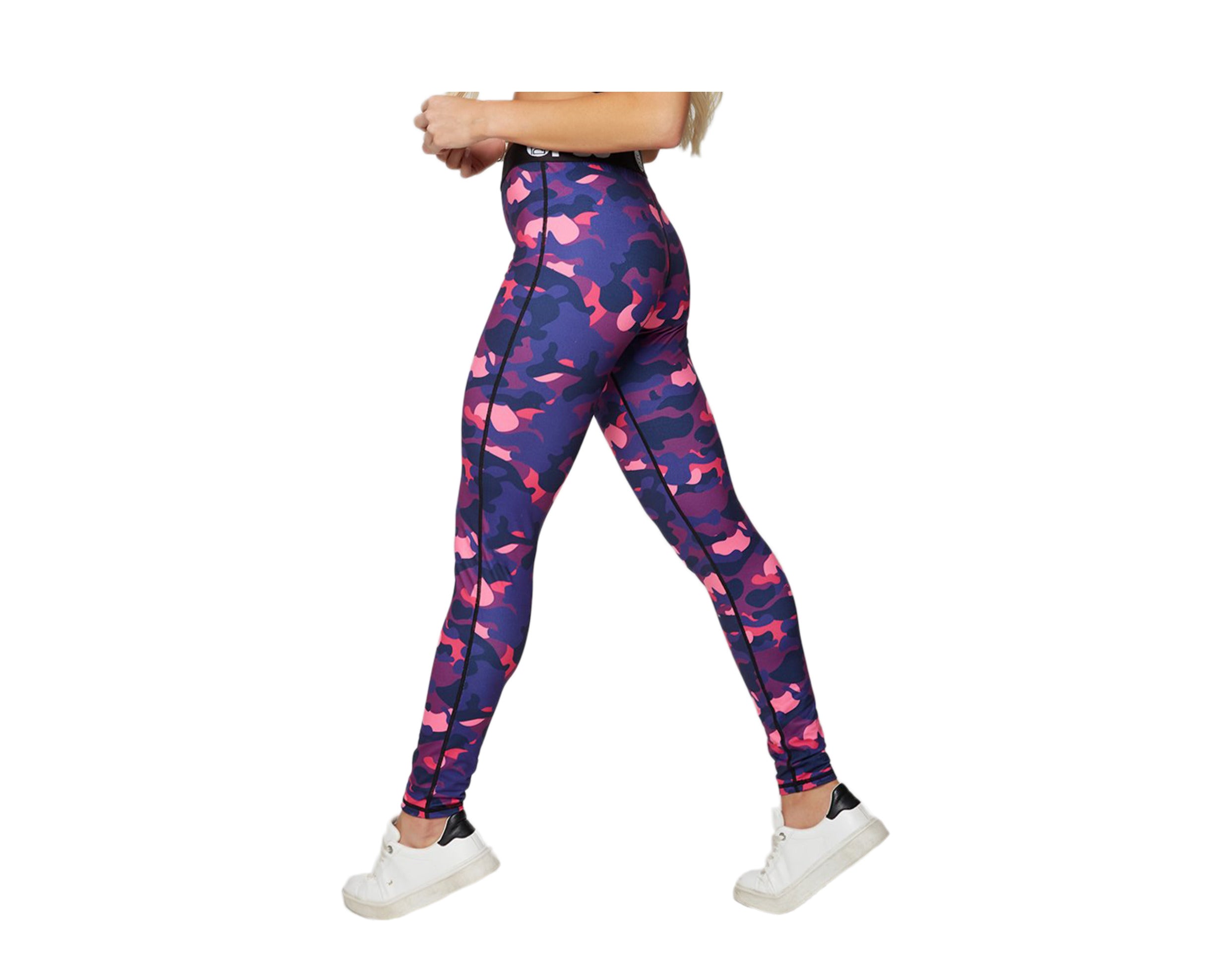 PSD Purple Camo Women's Leggings