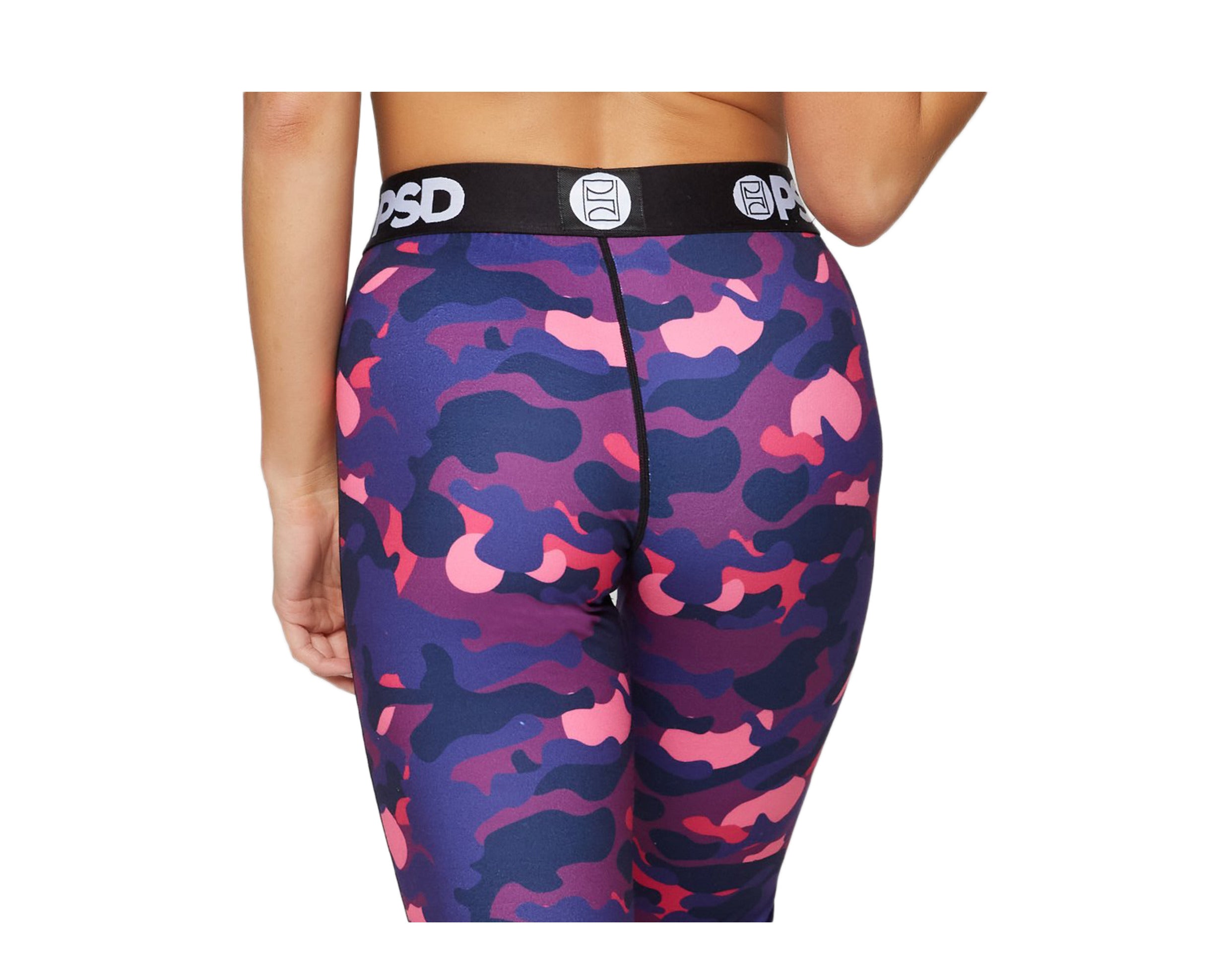 PSD Purple Camo Women's Leggings