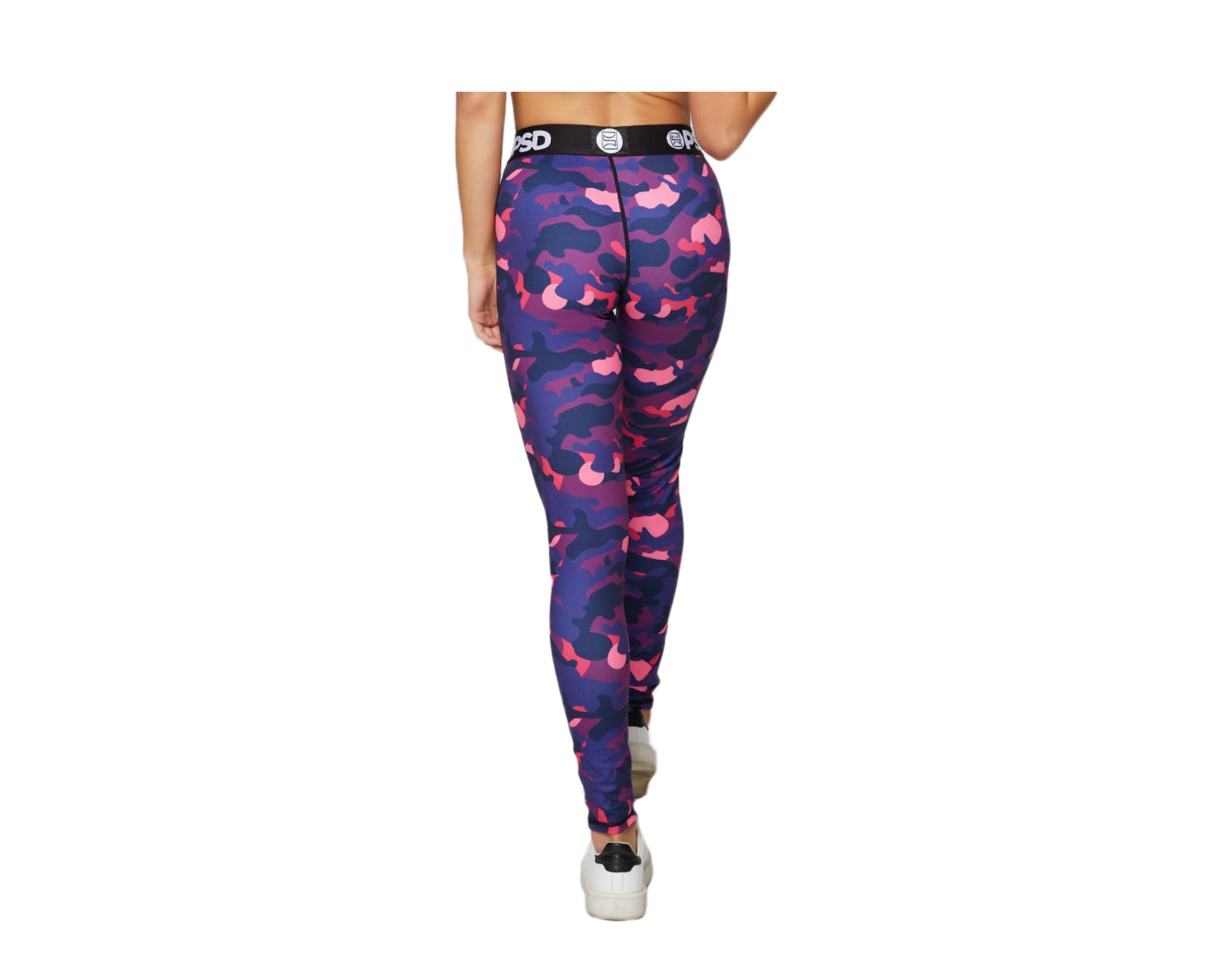 PSD Purple Camo Women's Leggings