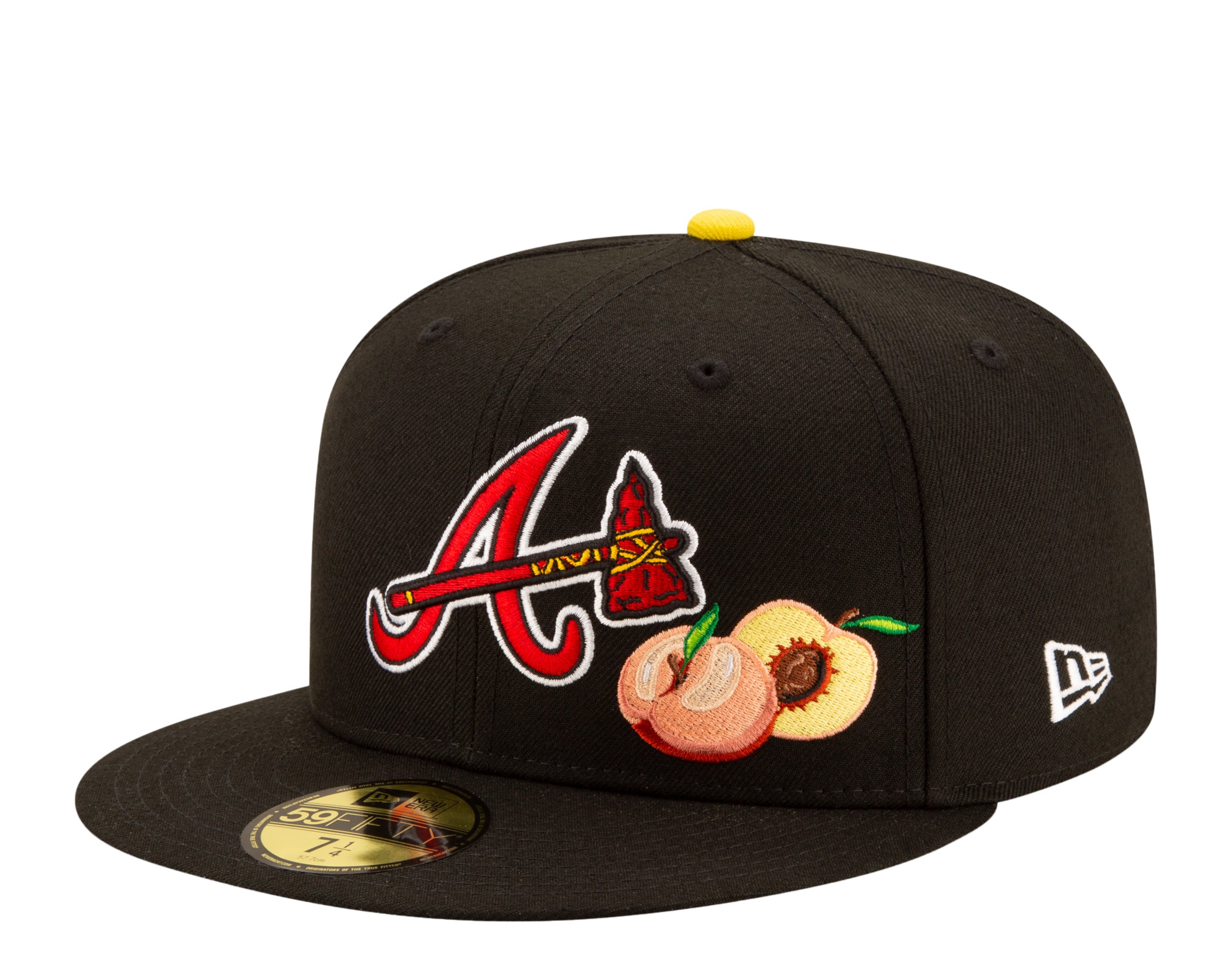 New Era x Offset 59Fifty MLB Atlanta Braves WS 1995 DIFTC Patches Fitted Hat