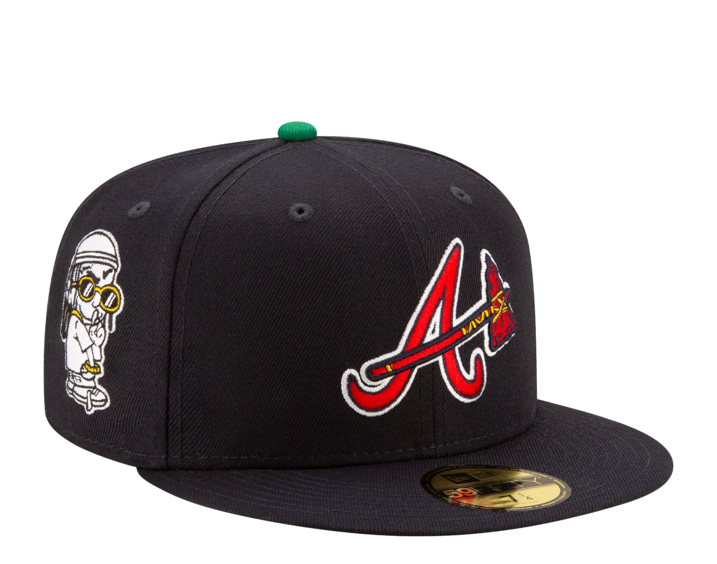 New Era x Offset 59Fifty MLB Atlanta Braves The Icon Patches Fitted Hat