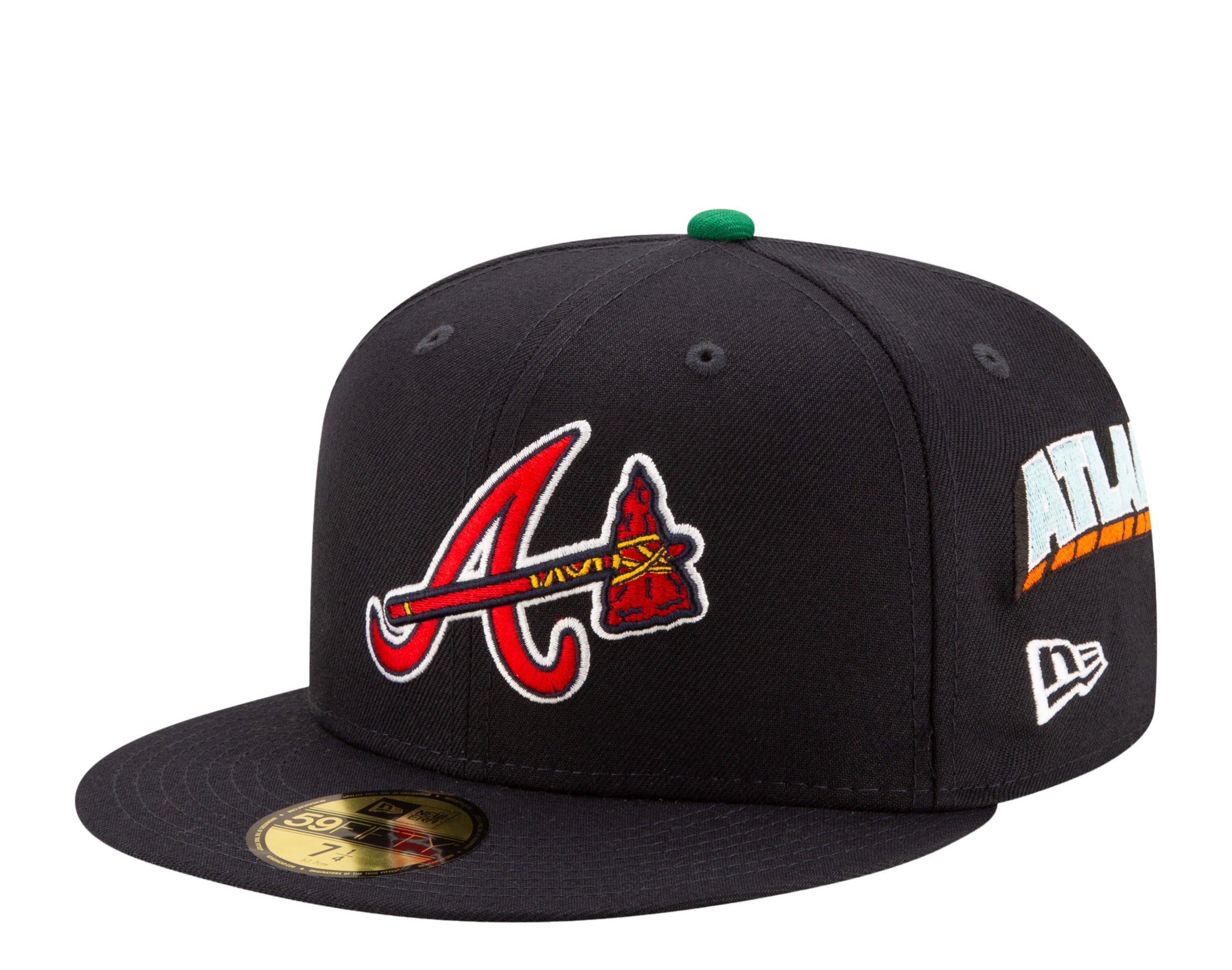 New Era x Offset 59Fifty MLB Atlanta Braves The Icon Patches Fitted Hat