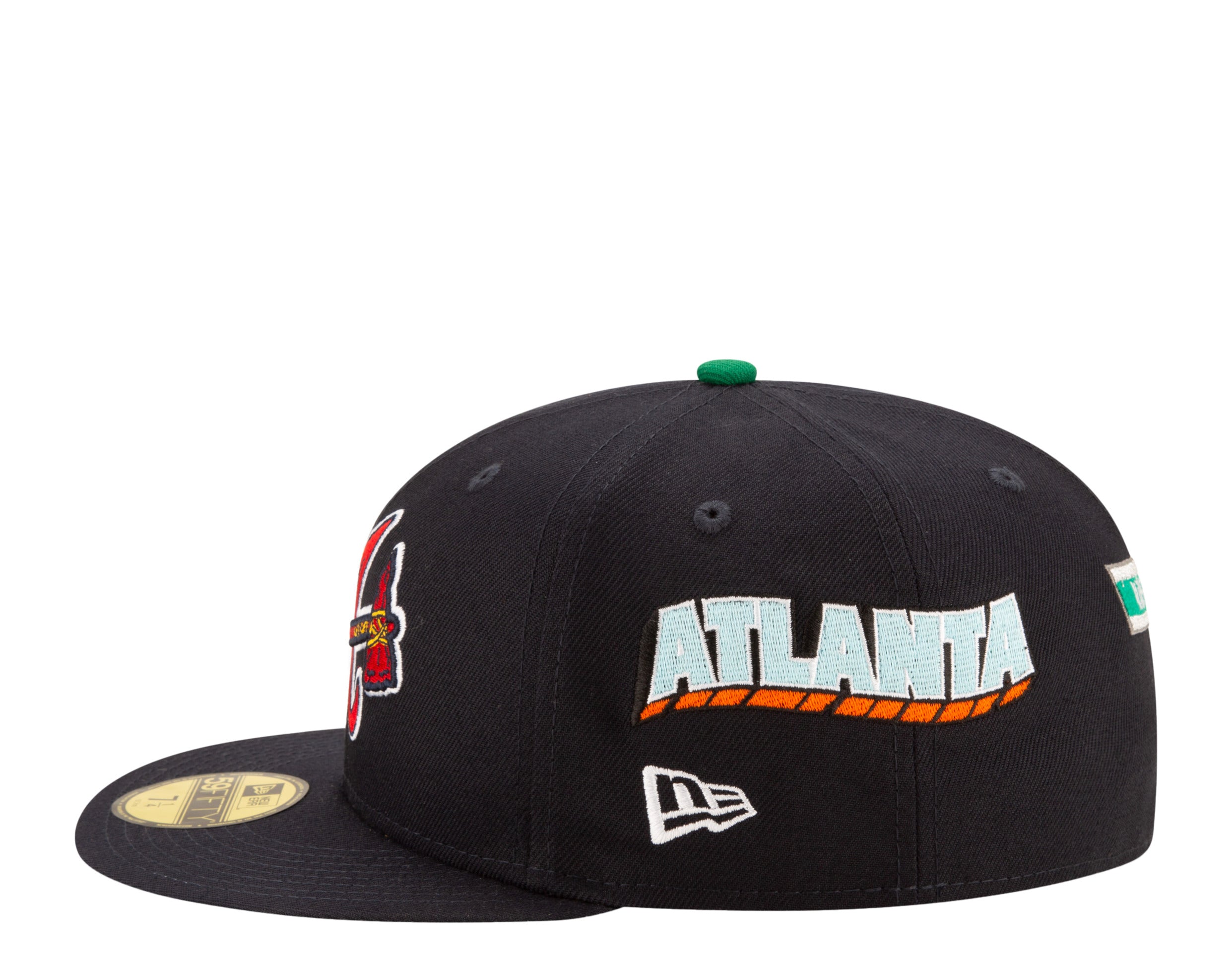 New Era x Offset 59Fifty MLB Atlanta Braves The Icon Patches Fitted Hat