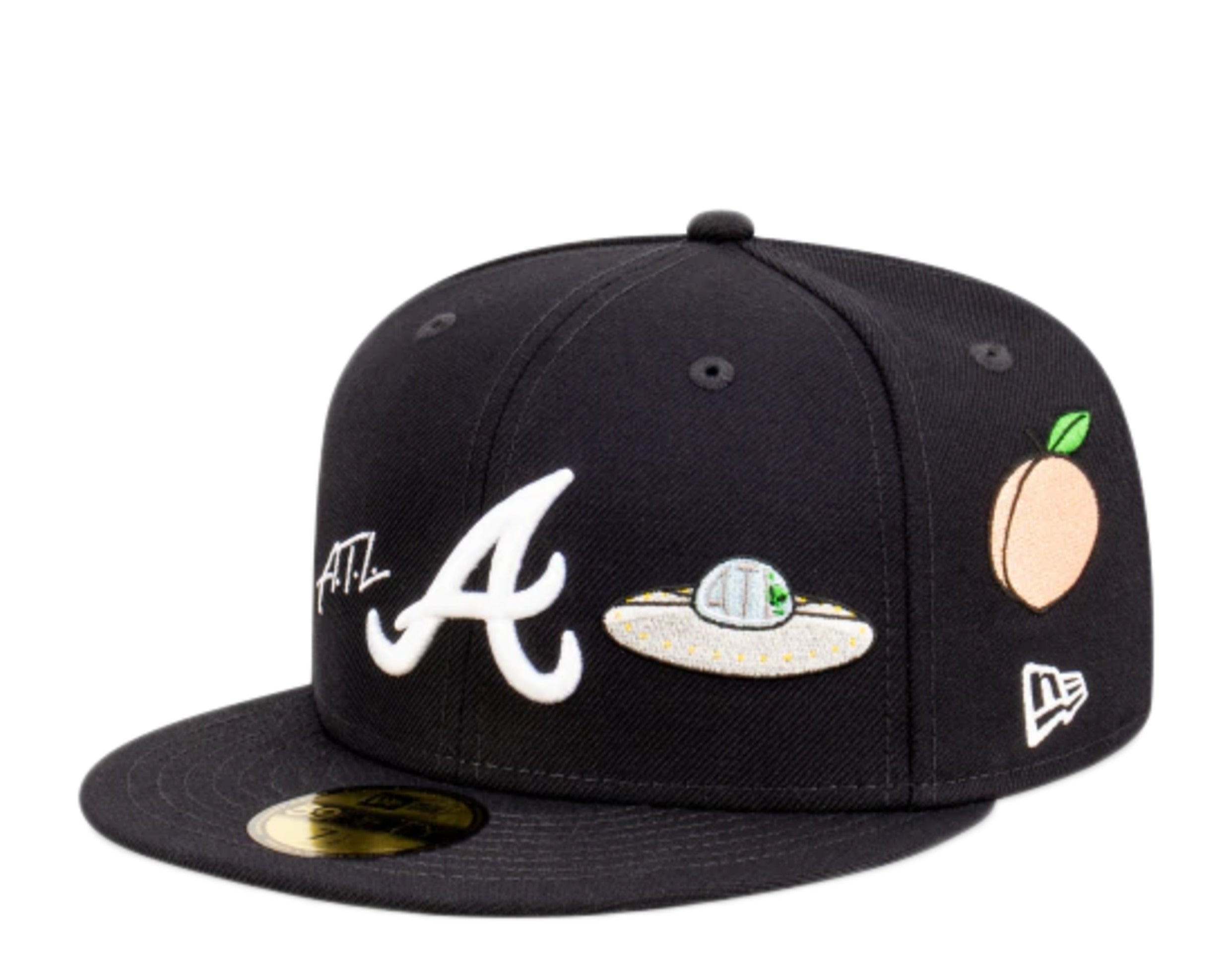 New Era 59Fifty MLB Atlanta Braves The Icon-Area Code Fitted Hat