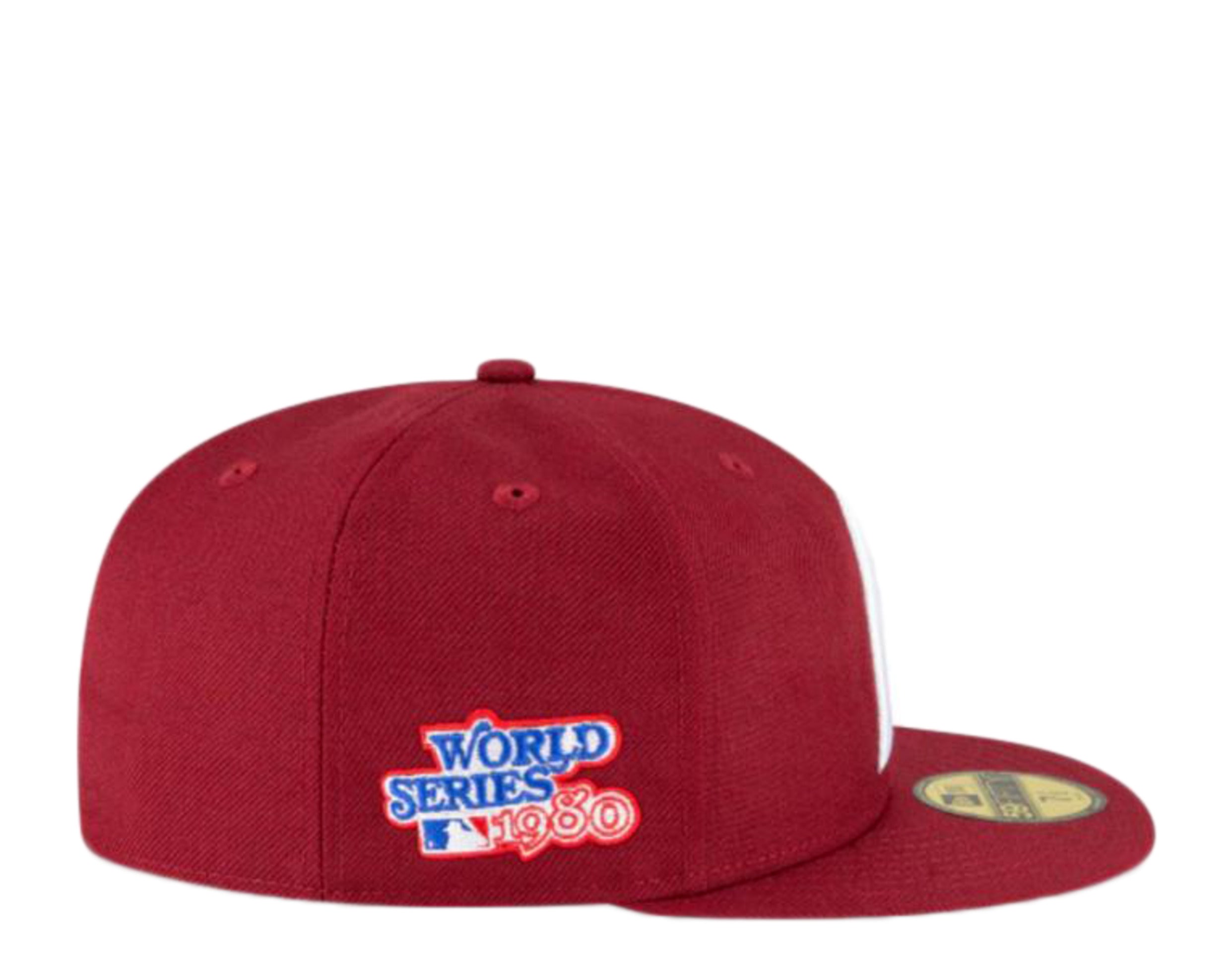 New Era 59Fifty MLB Philadelphia Phillies 1980 World Series Fitted Hat