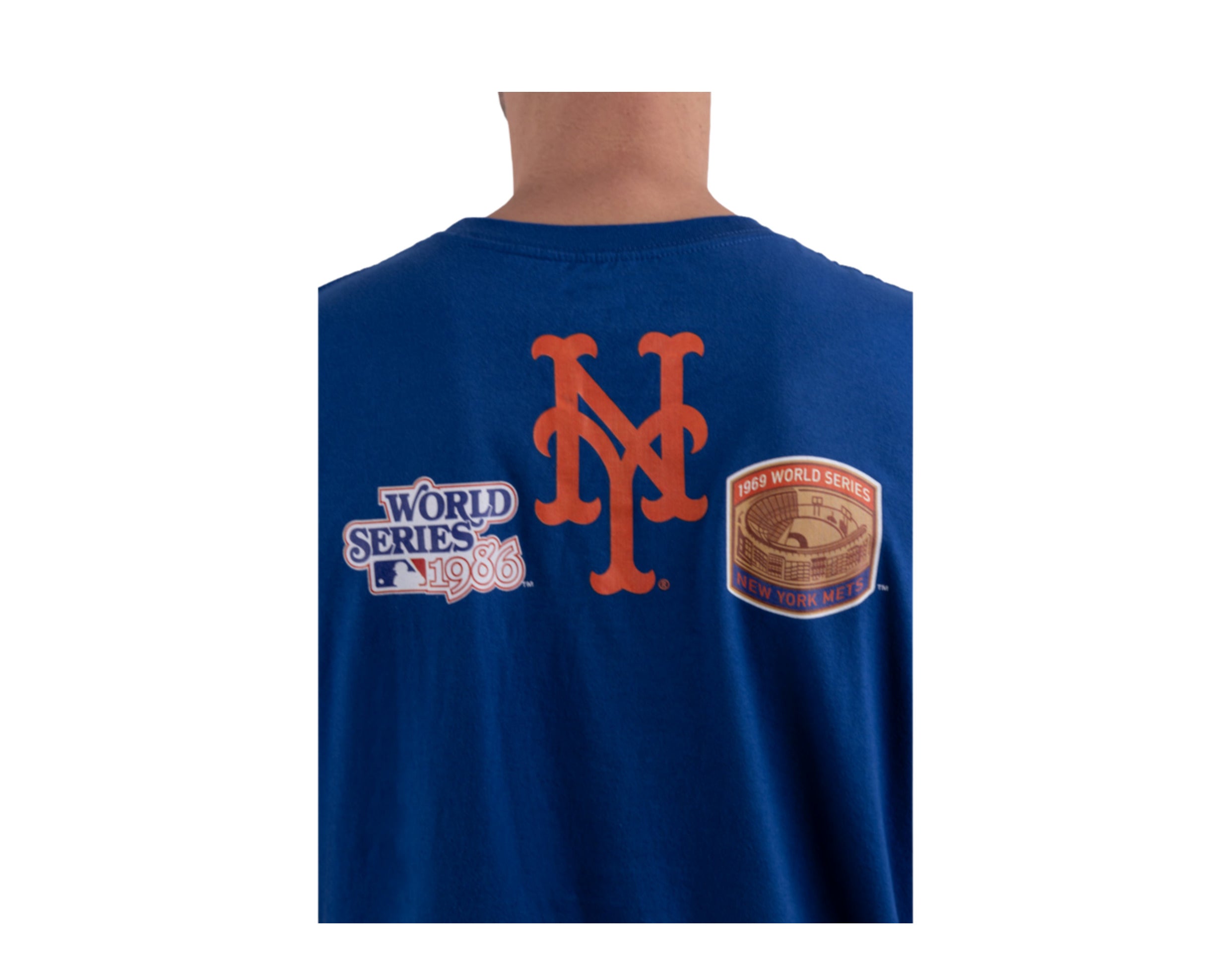Chicago Cubs New Era Men's Orange Color Pack World Series Logo Tee XL