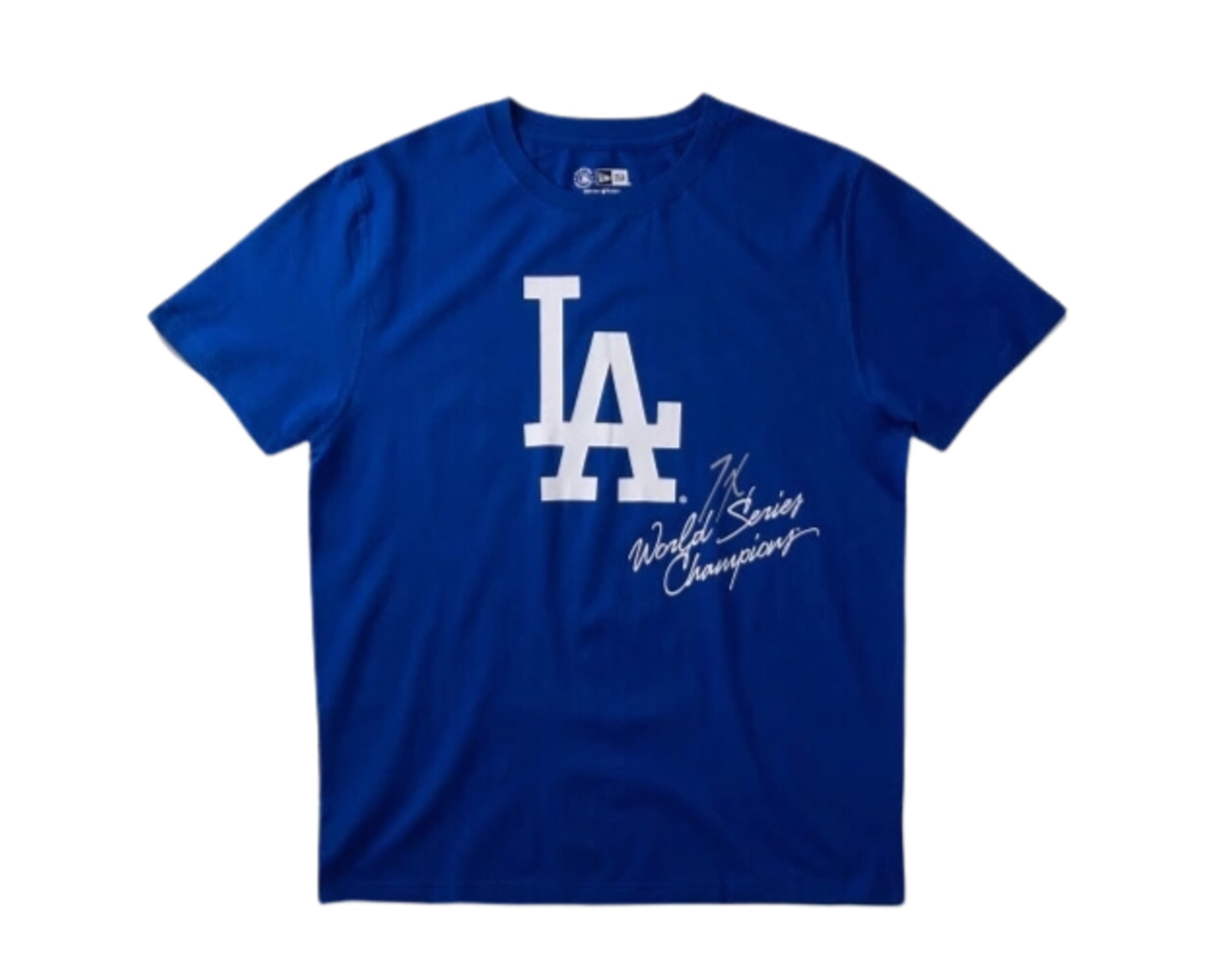 New Era MLB Los Angeles Dodgers World Champions Short Sleeve T-Shirt