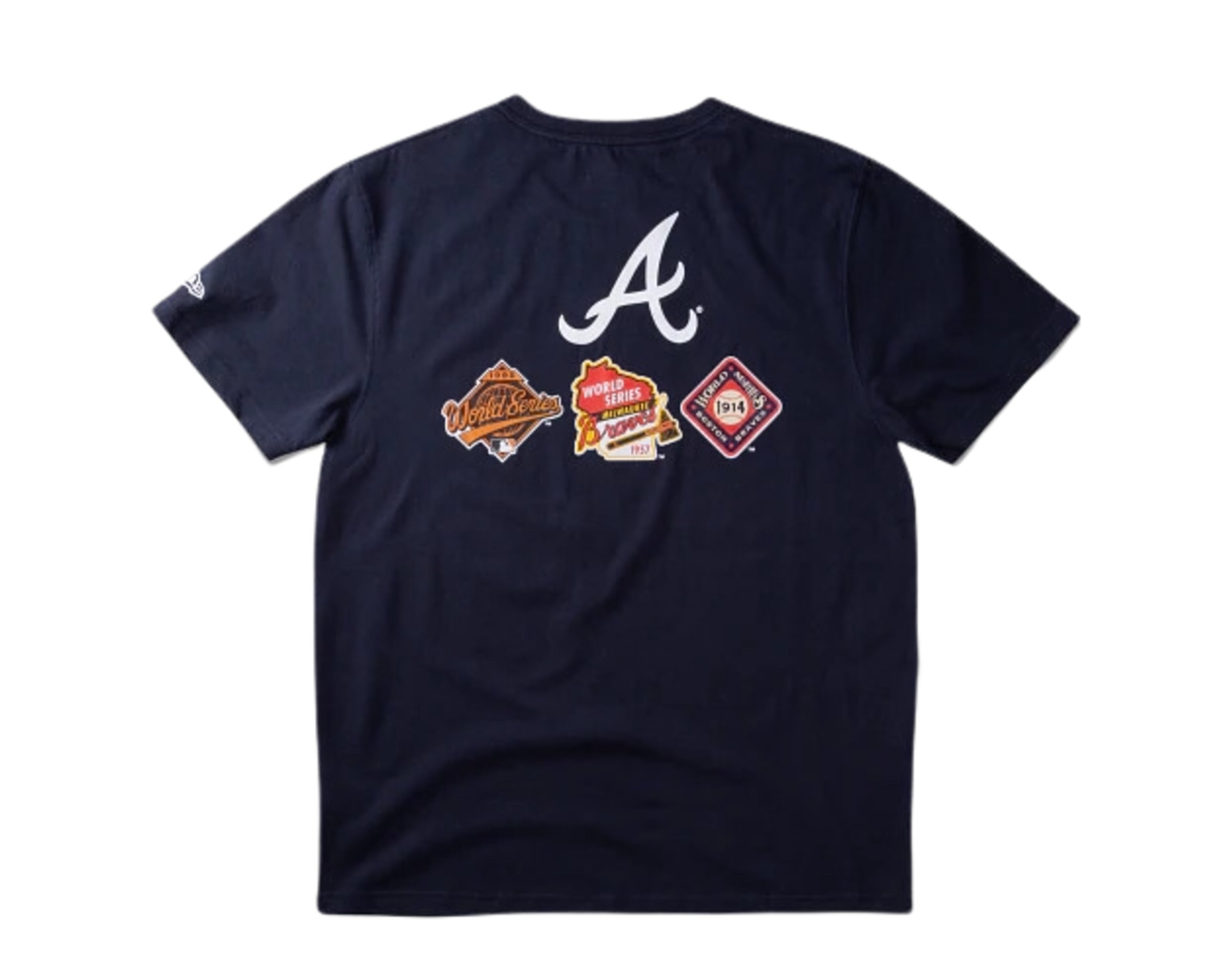 New Era MLB Atlanta Braves World Champions Short Sleeve T-Shirt