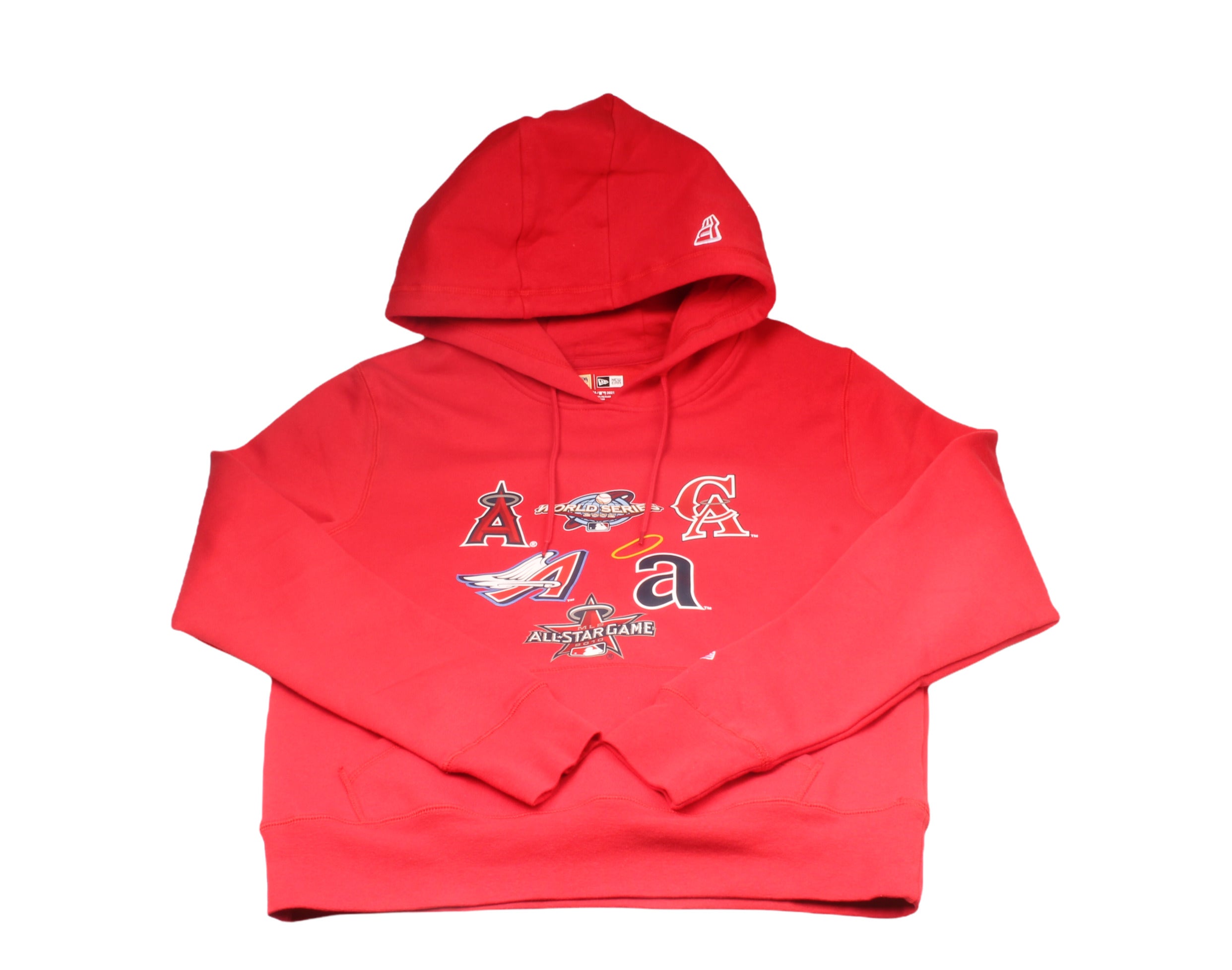 New Era MLB Anaheim Angels Patch Pride Hoodie