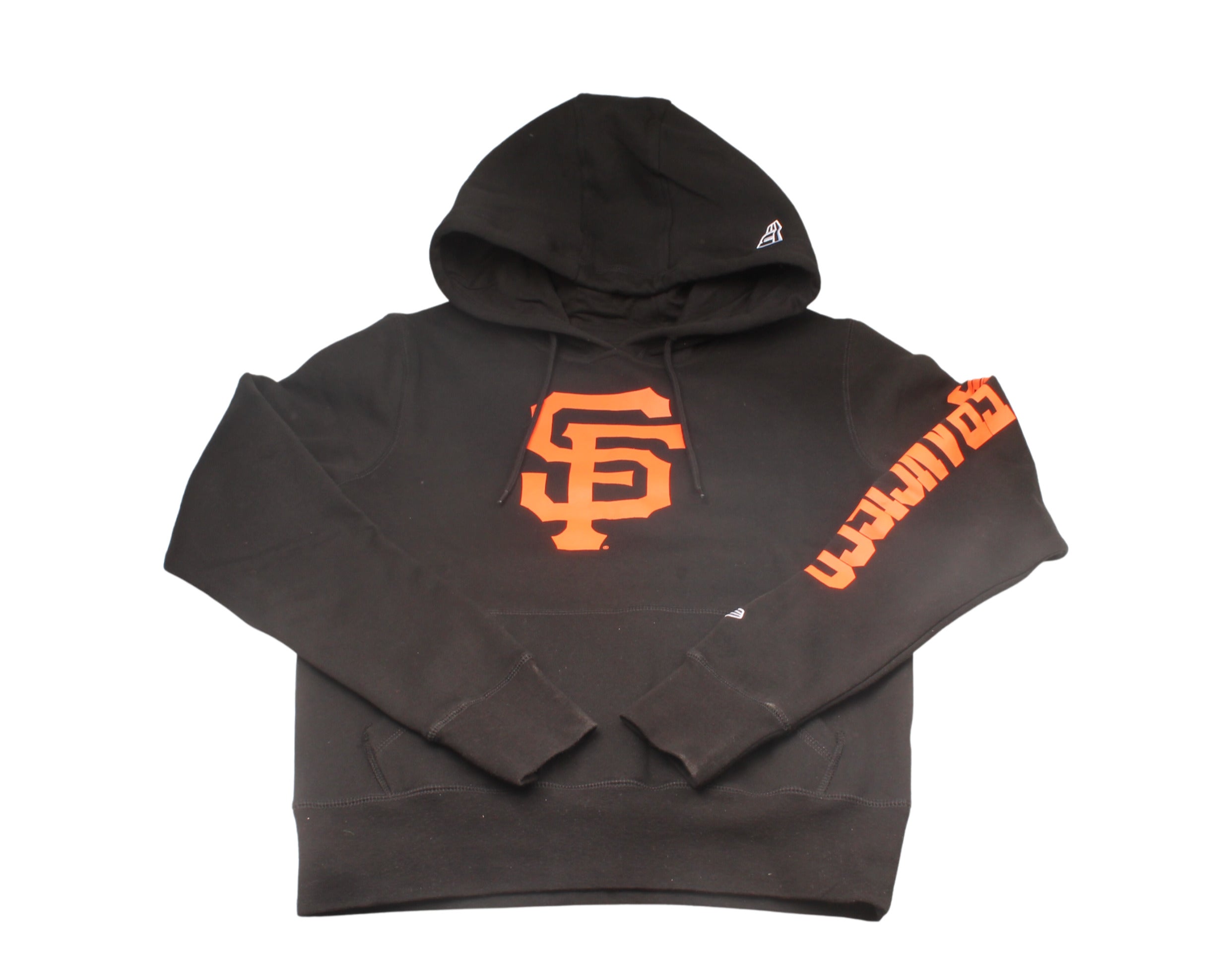 New Era MLB San Francisco Giants 2002 World Series Patch Up Hoodie