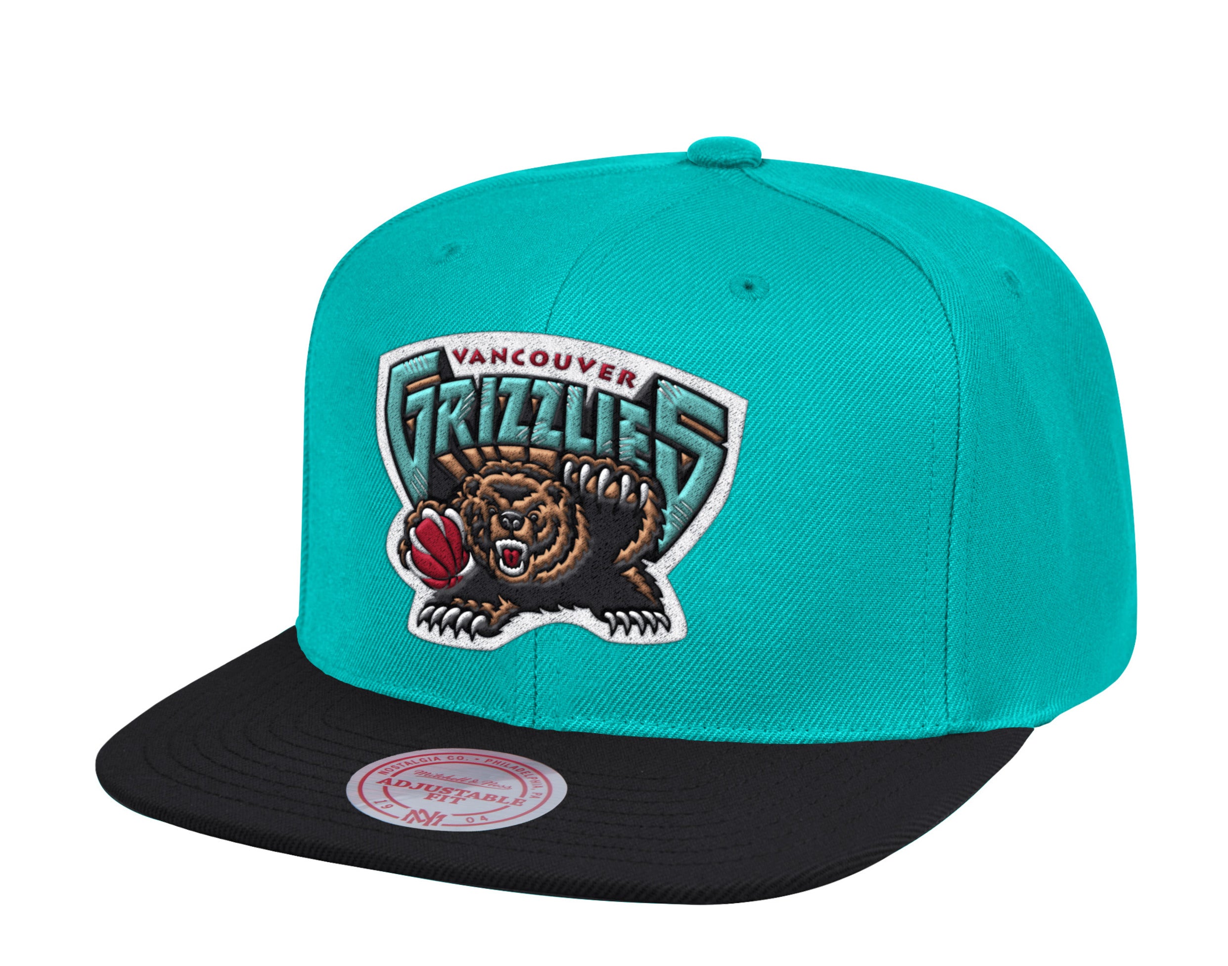 Mitchell & Ness 2 Tone Classic HWC Vancouver Grizzlies Snapback Hat