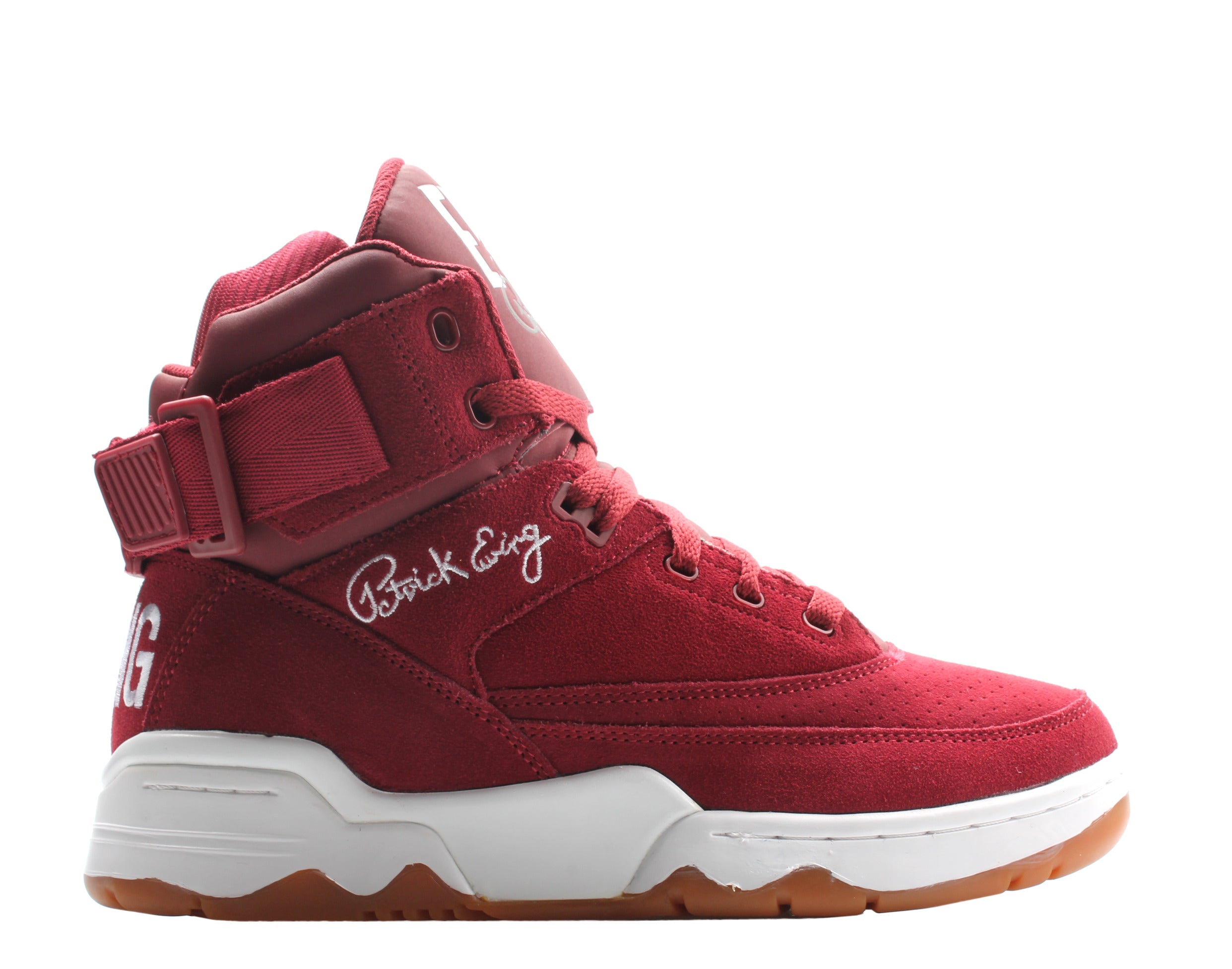 Ewing Athletics Ewing 33 Hi Burgundy OG Men's Basketball Shoes