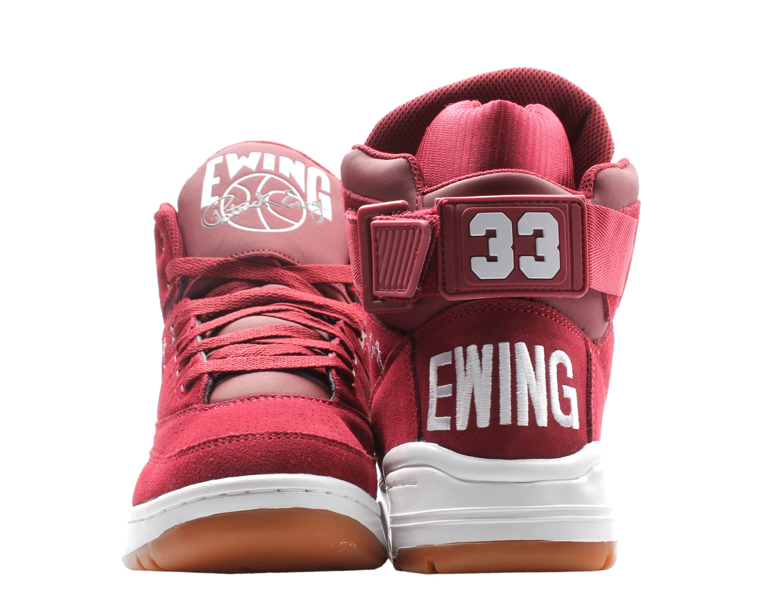 Ewing Athletics Ewing 33 Hi Burgundy OG Men's Basketball Shoes