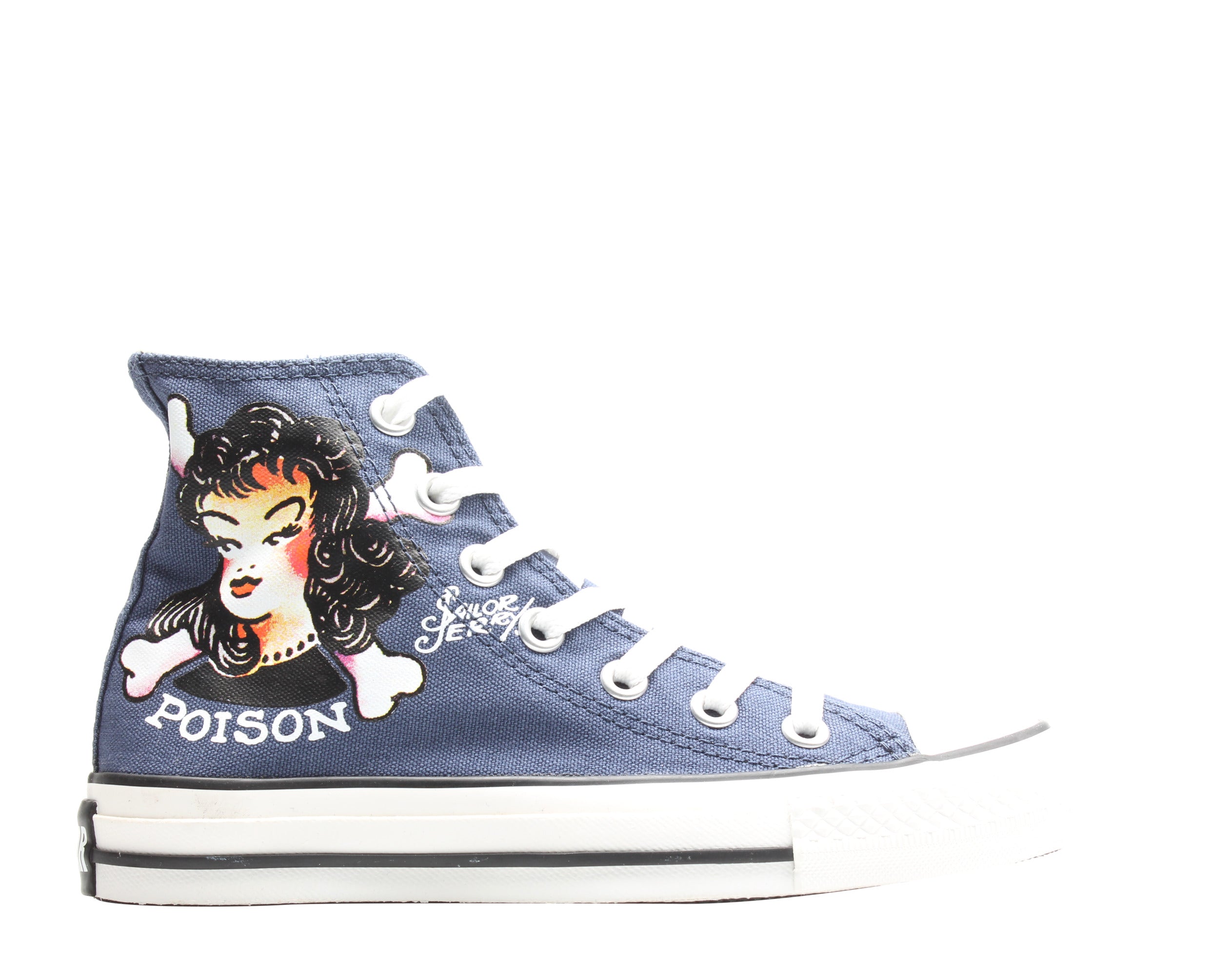 Converse Chuck Taylor All Star Sailor Jerry Poison Girl Hi Sneakers