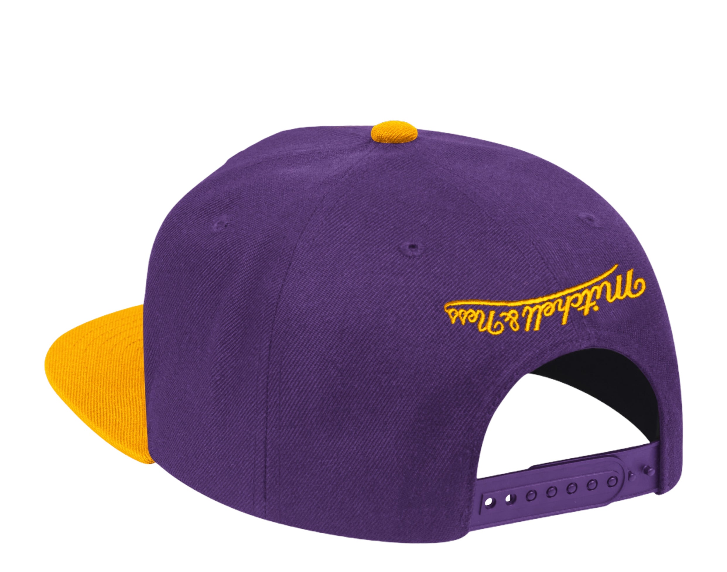 Mitchell & Ness NBA Los Angeles Lakers HWC Upside Down Snapback Hat