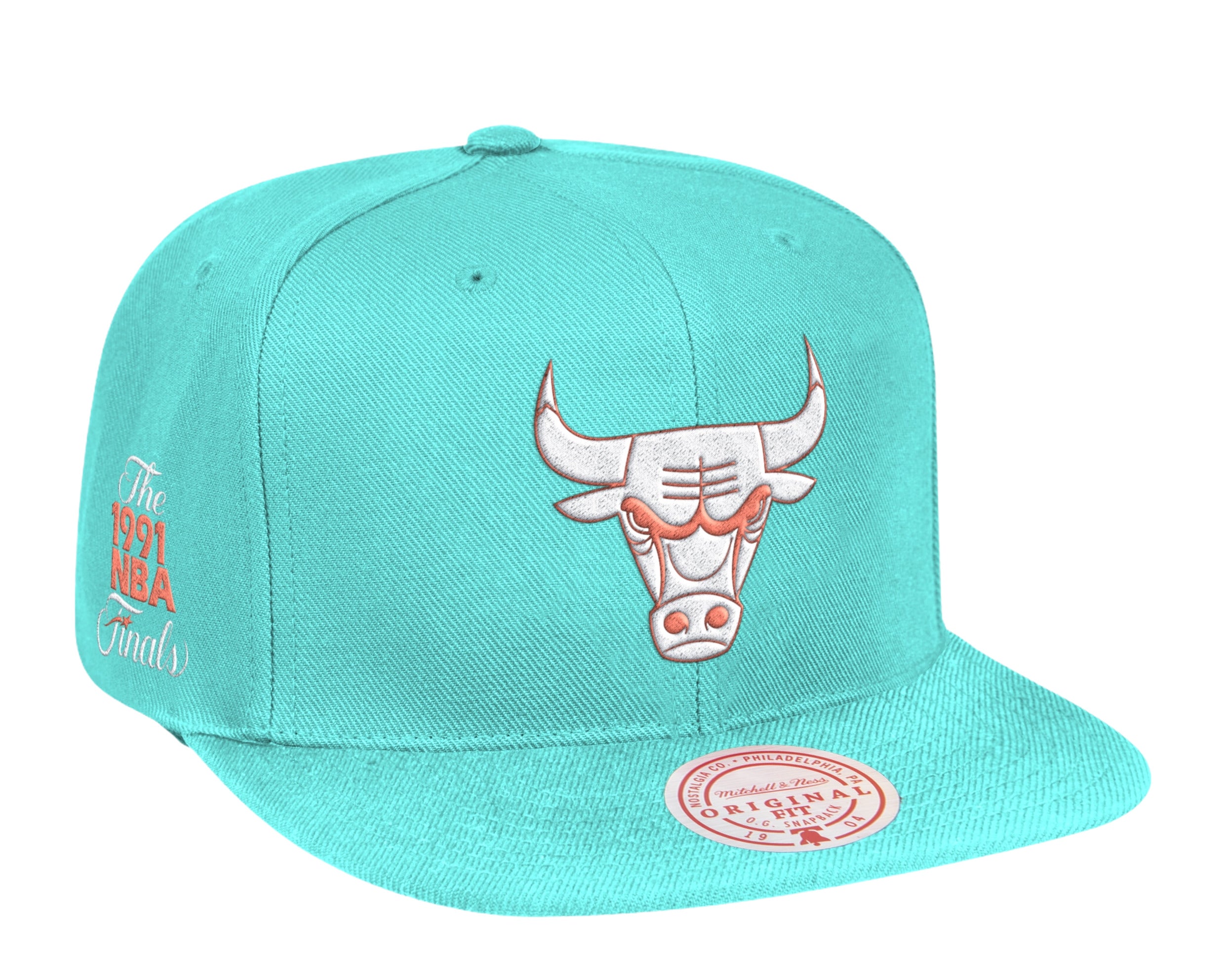 Mitchell & Ness NBA Chicago Bulls Ocean Dreams 1991 Finals Patch Snapback Hat