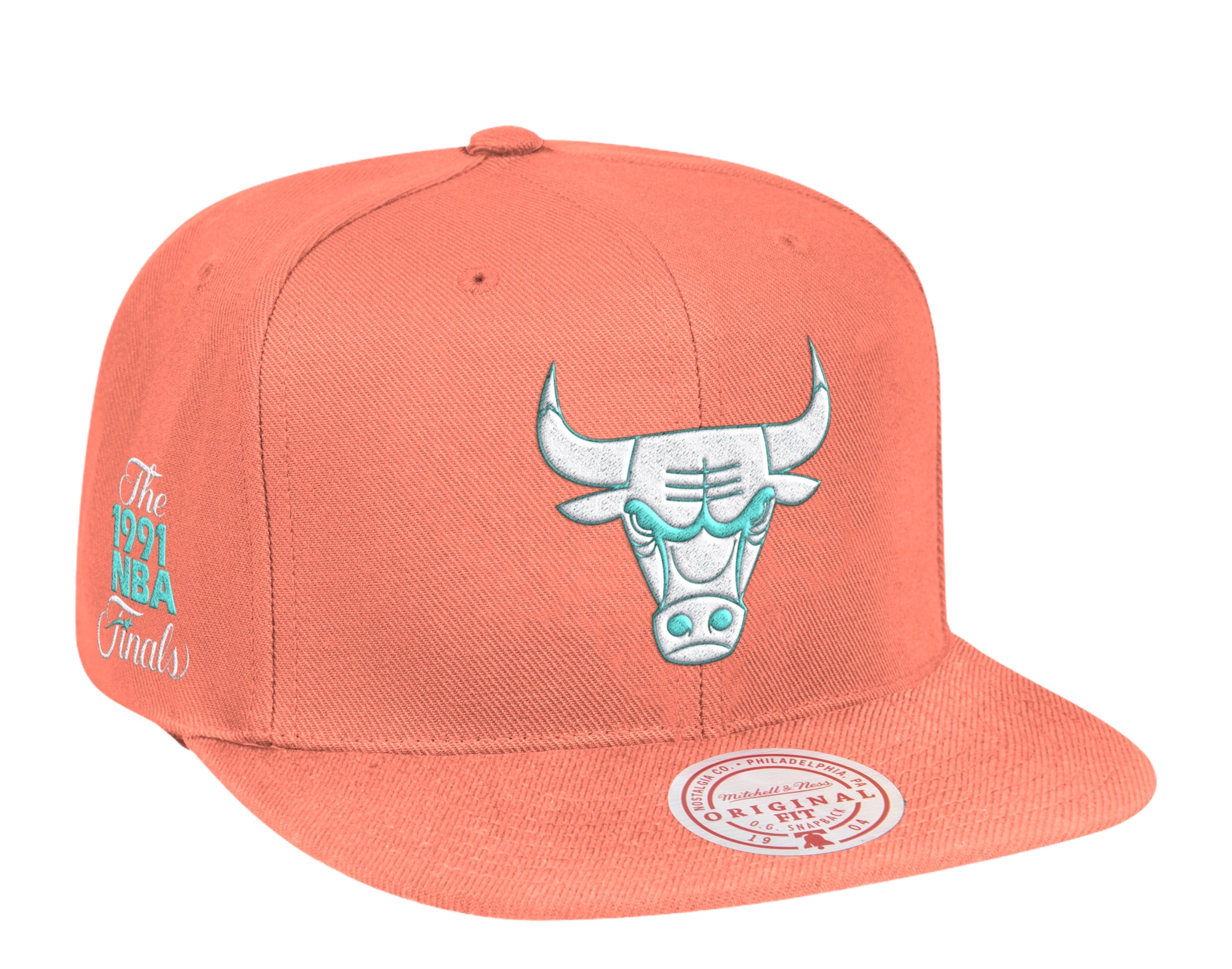 Mitchell & Ness NBA Chicago Bulls Ocean Dreams 1991 Finals Patch Snapback Hat