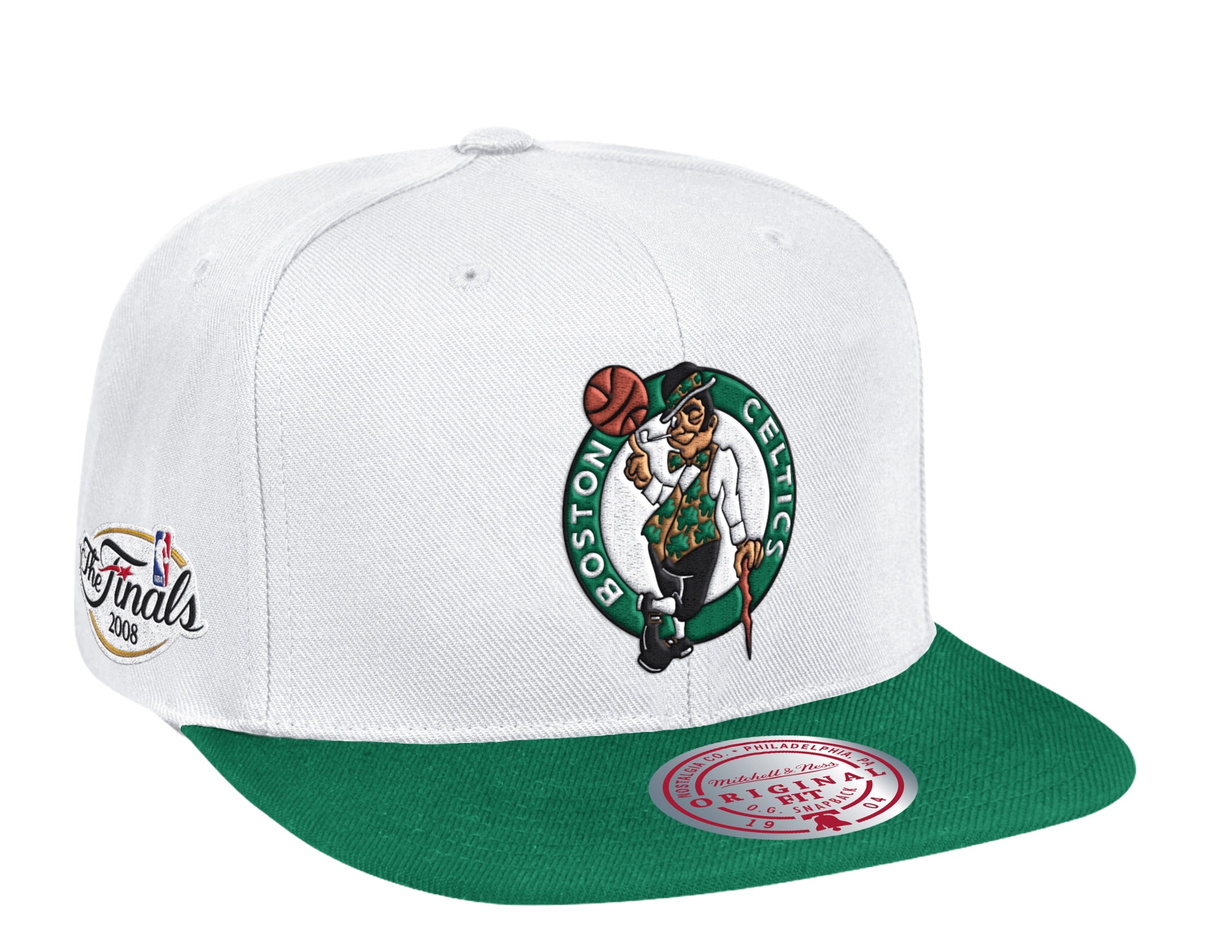 Mitchell & Ness NBA Boston Celtics HWC 2008 Finals Patch Snapback Hat