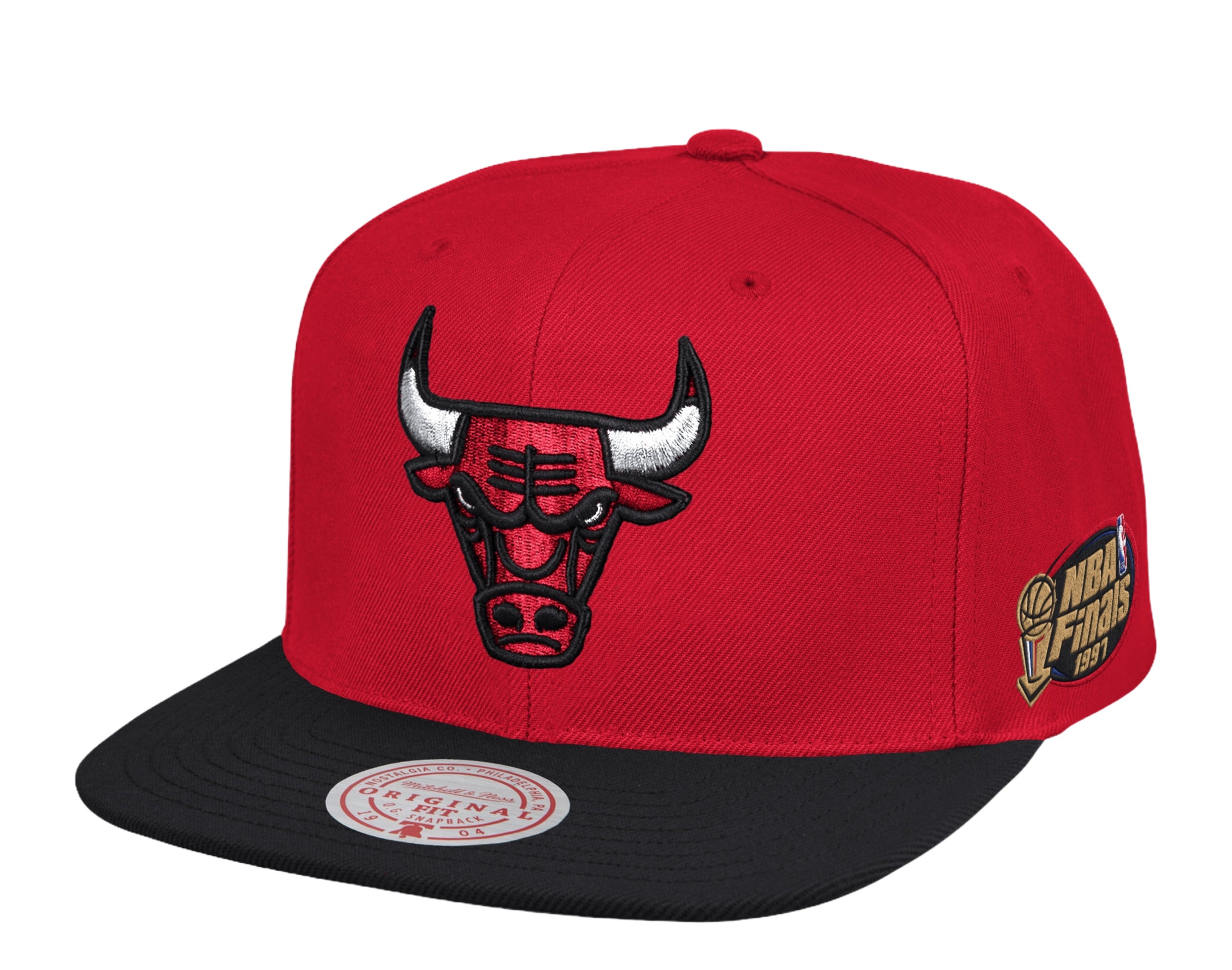 Mitchell & Ness NBA Chicago Bulls HWC 1997 Finals Patch Snapback Hat