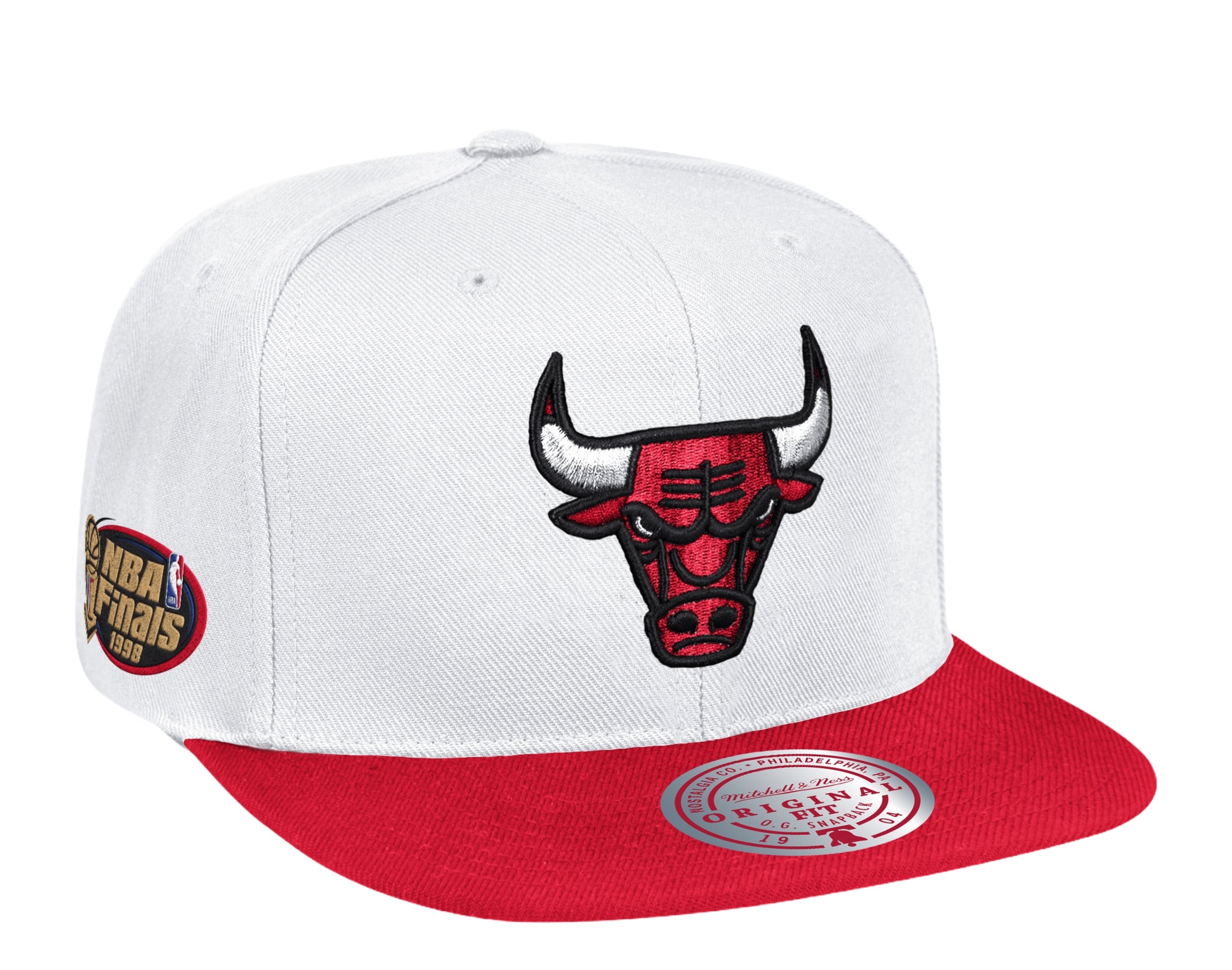 Mitchell & Ness NBA Chicago Bulls HWC 1998 Finals Patch Snapback Hat