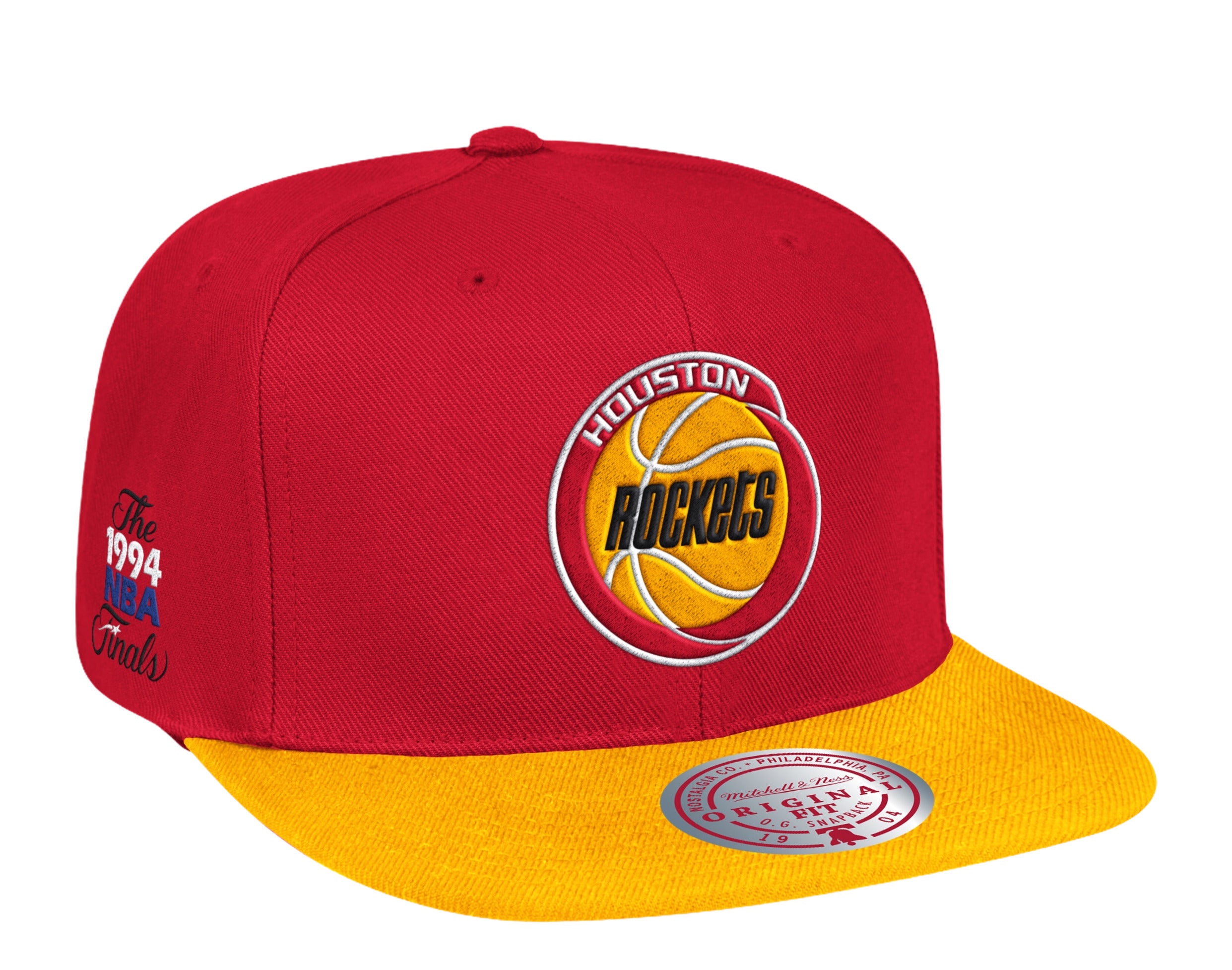 Mitchell & Ness NBA Houston Rockets HWC 1994 Finals Patch Snapback Hat