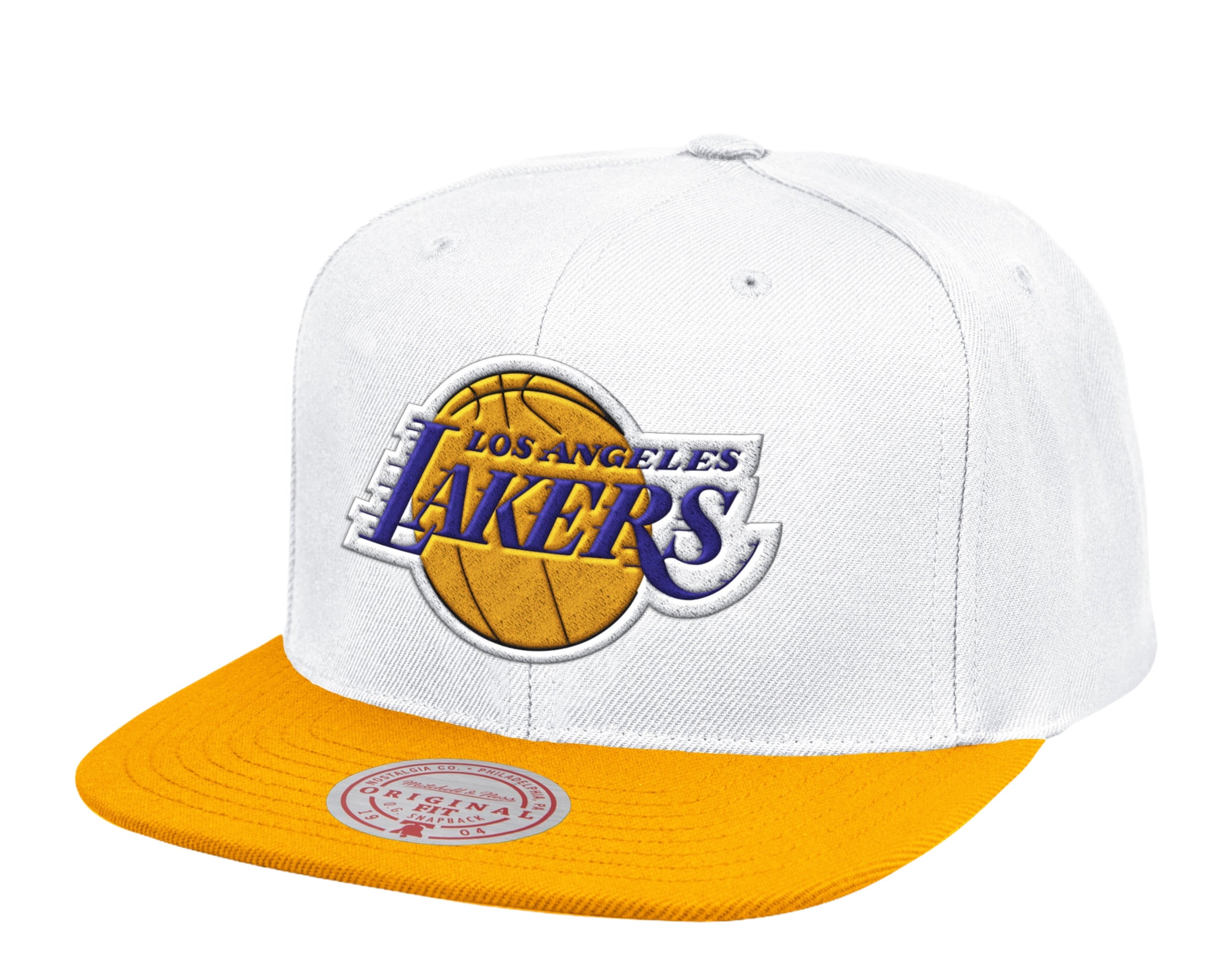 Mitchell & Ness NBA Los Angeles Lakers HWC 2010 Finals Patch Snapback Hat