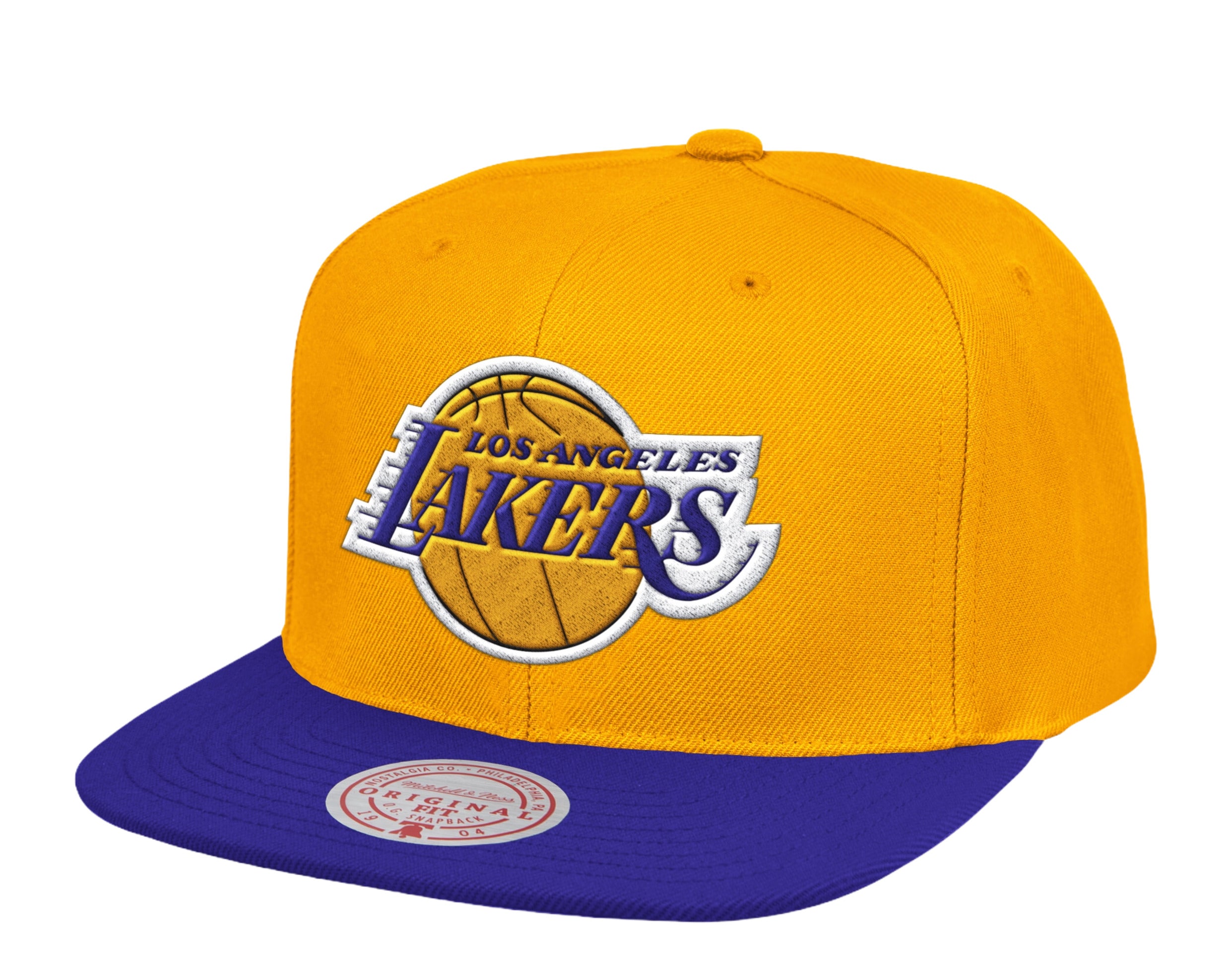 Mitchell & Ness 2001 NBA Finals Patch HWC Los Angeles Lakers Snapback