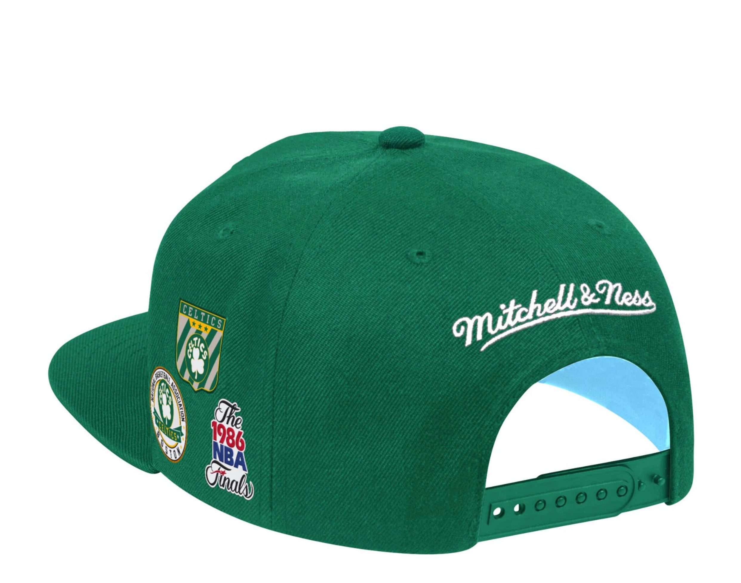 Mitchell & Ness NBA Boston Celtics HWC Finals Snapback Hat W/Blue Undervisor