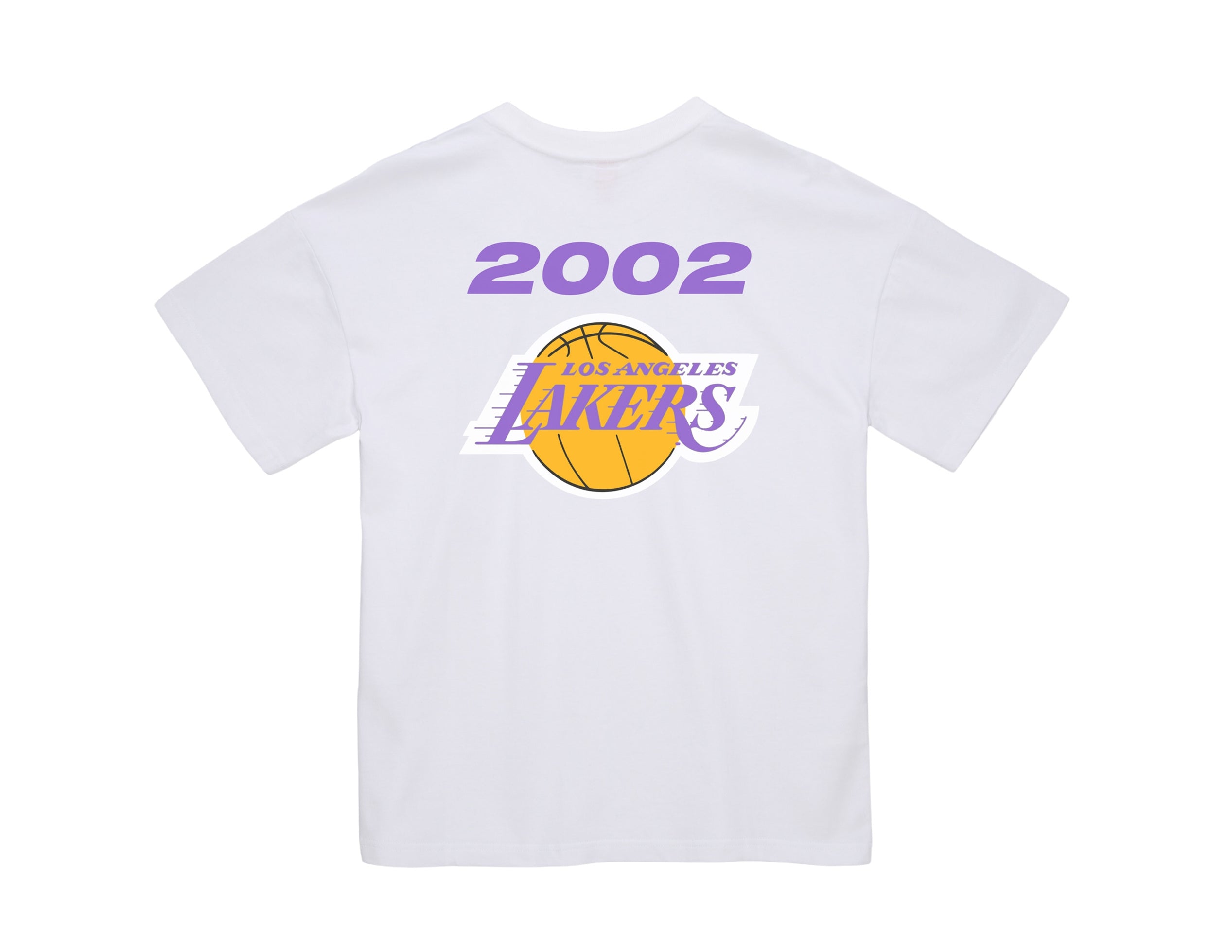 Mitchell & Ness NBA Los Angeles Lakers QS 2002 Finals Men's T-Shirt