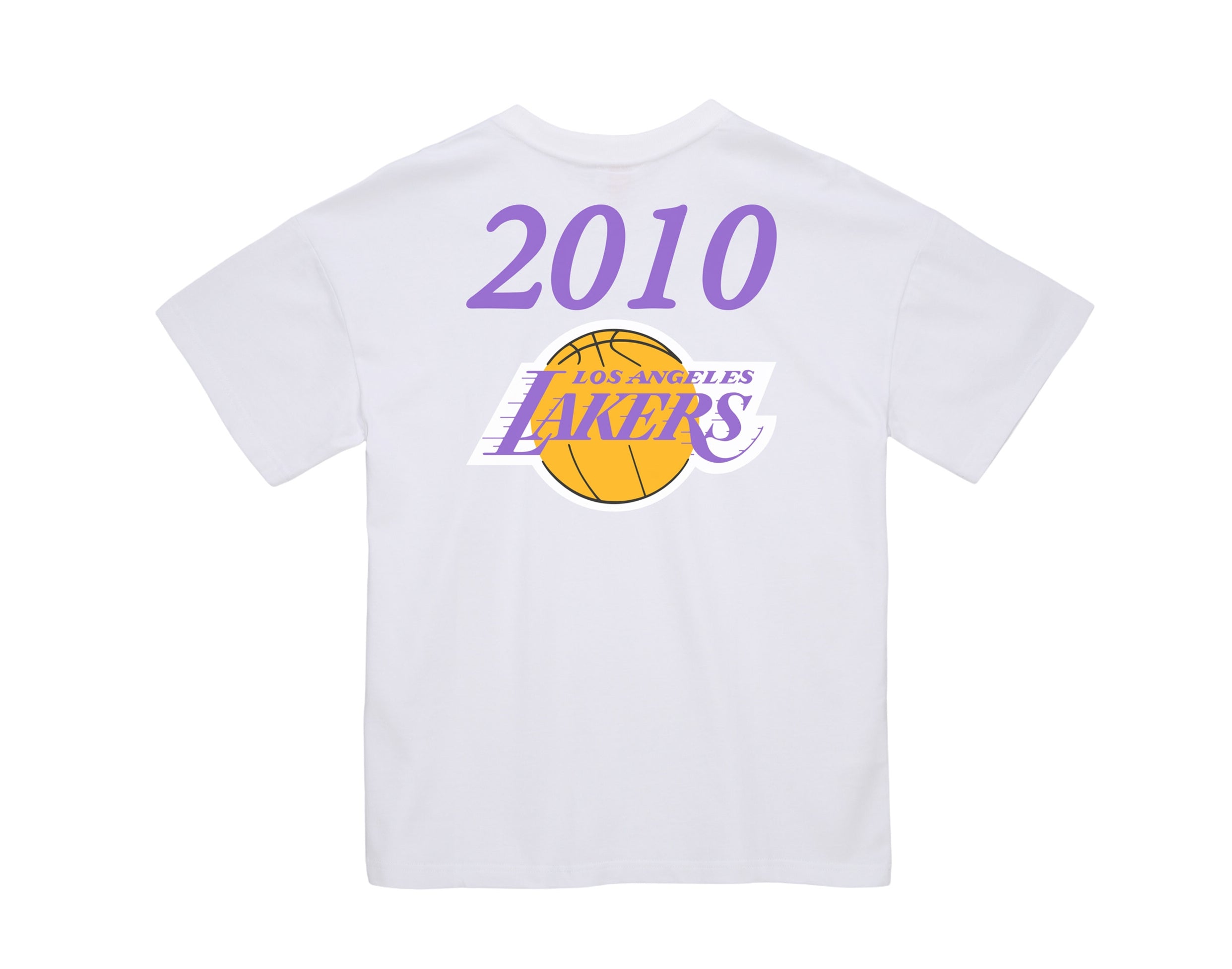 Mitchell & Ness NBA Los Angeles Lakers QS 2010 Finals Men's T-Shirt