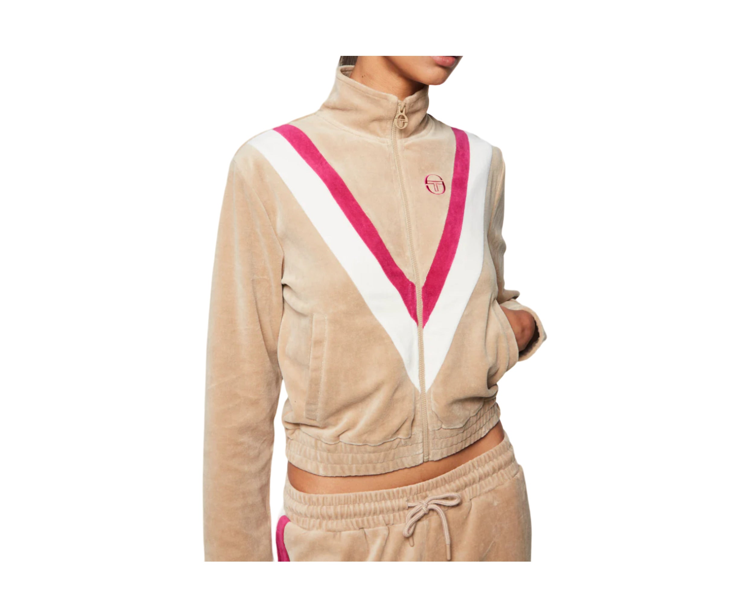 Sergio Tacchini Sara Velour Track Jacket