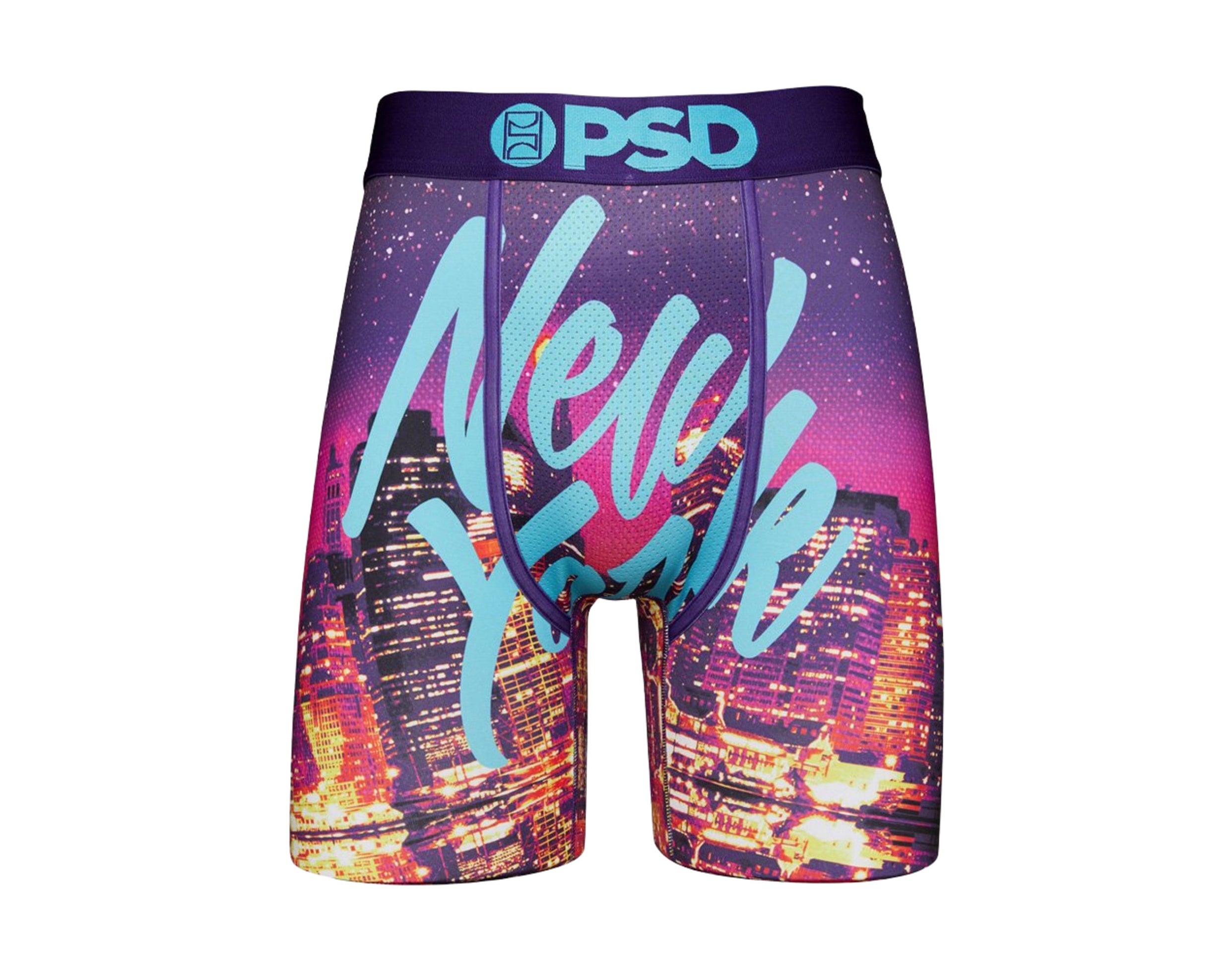 PSD Men's Magic City Blue Boxer Brief Underwear 