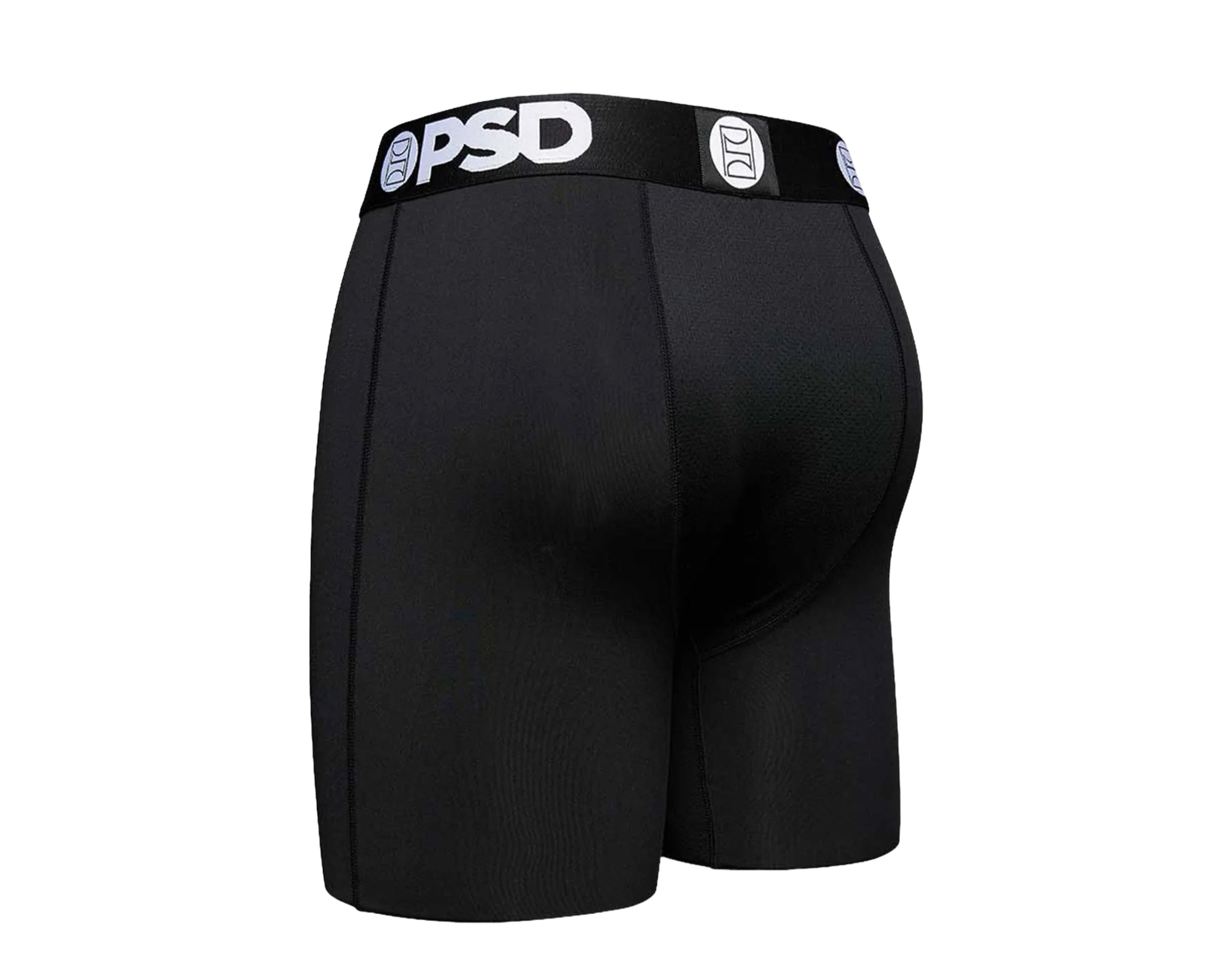 SOLIDS BOY SHORT - BLACK - PSD Underwear