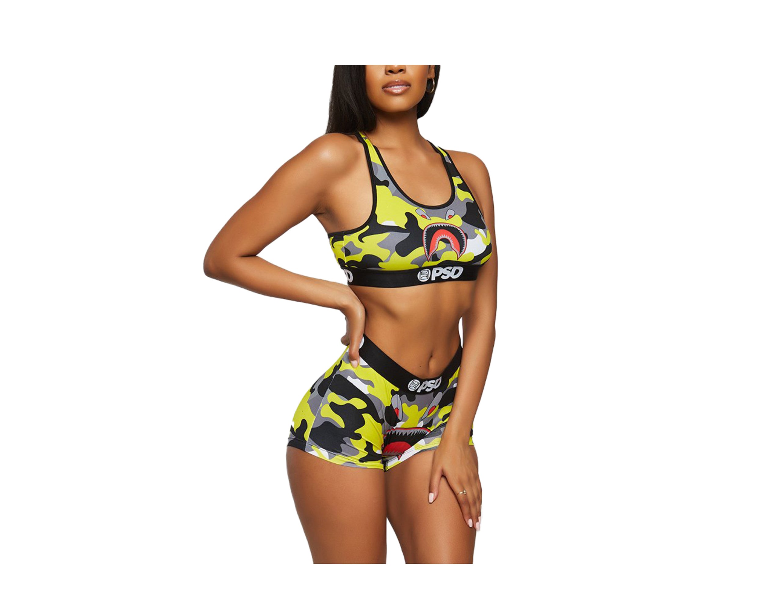 PSD Neon Warface Women's Sports Bra