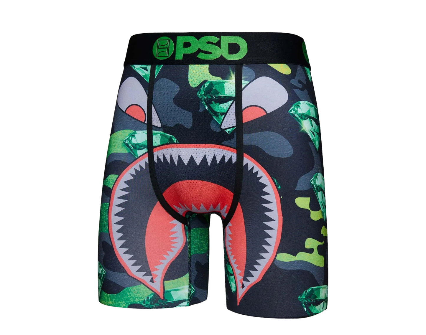 PSD Warface Emerald Camo Boxer Briefs Men's Underwear